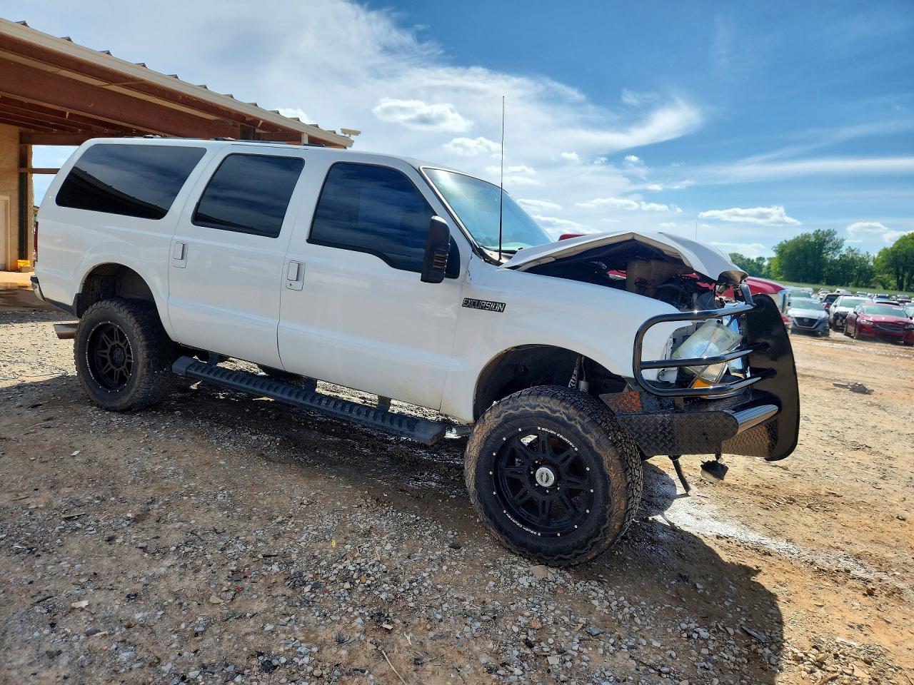2002 Ford Excursion Limited White vin: 1FMSU43F82EA41840