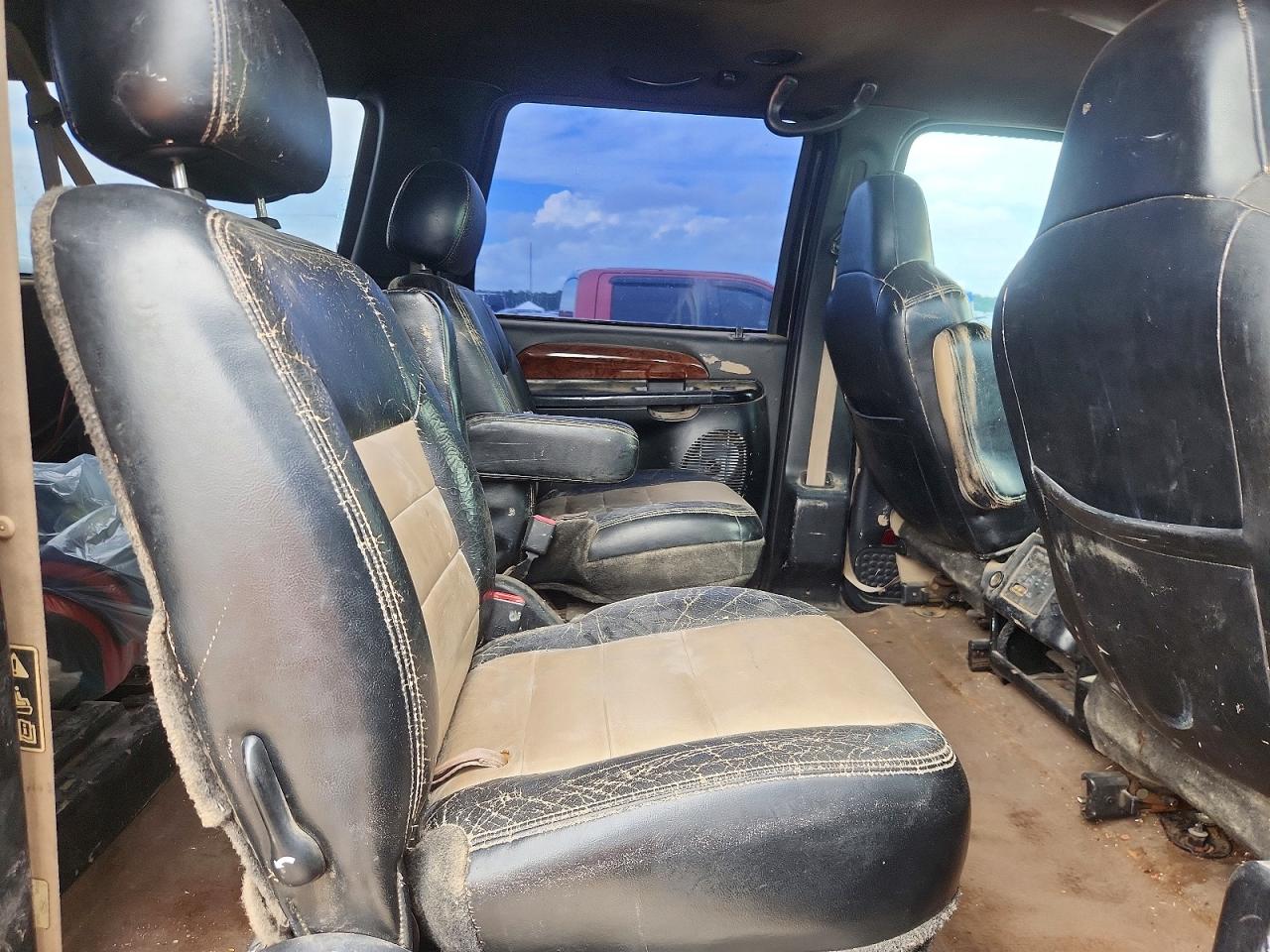 2002 Ford Excursion Limited Blue vin: 1FMSU43F82EB52503
