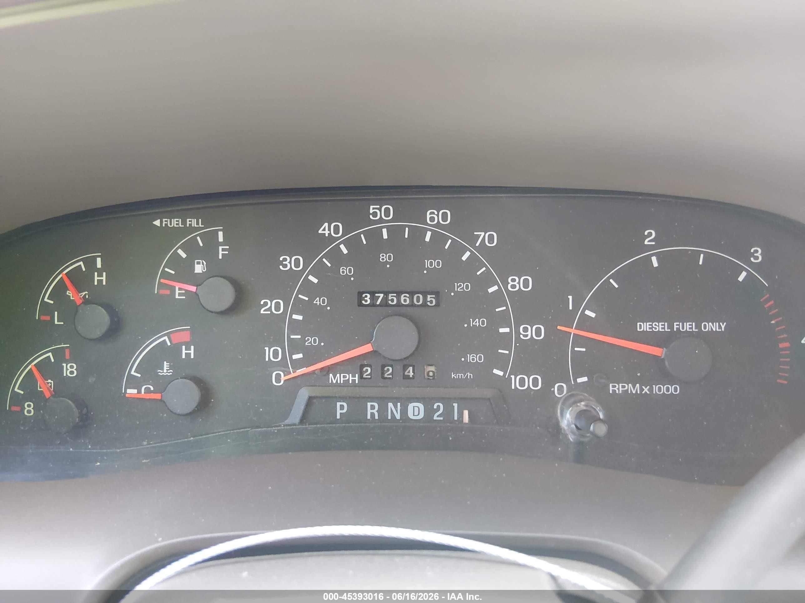 2000 Ford Excursion Limited Green vin: 1FMSU43FXYEB53550