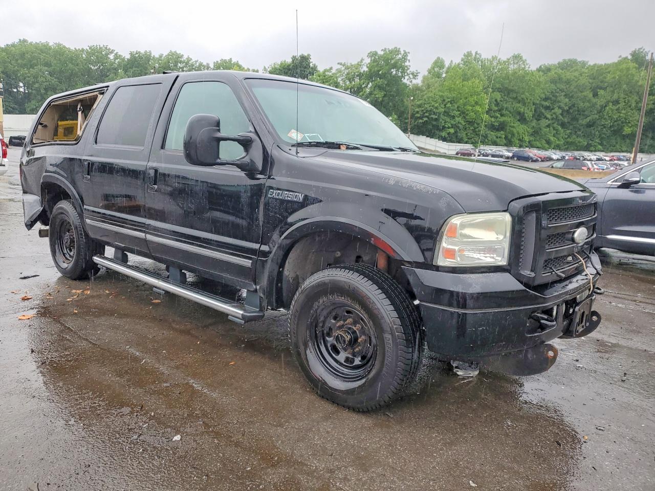 2005 Ford Excursion Limited Black vin: 1FMSU43P05ED41563