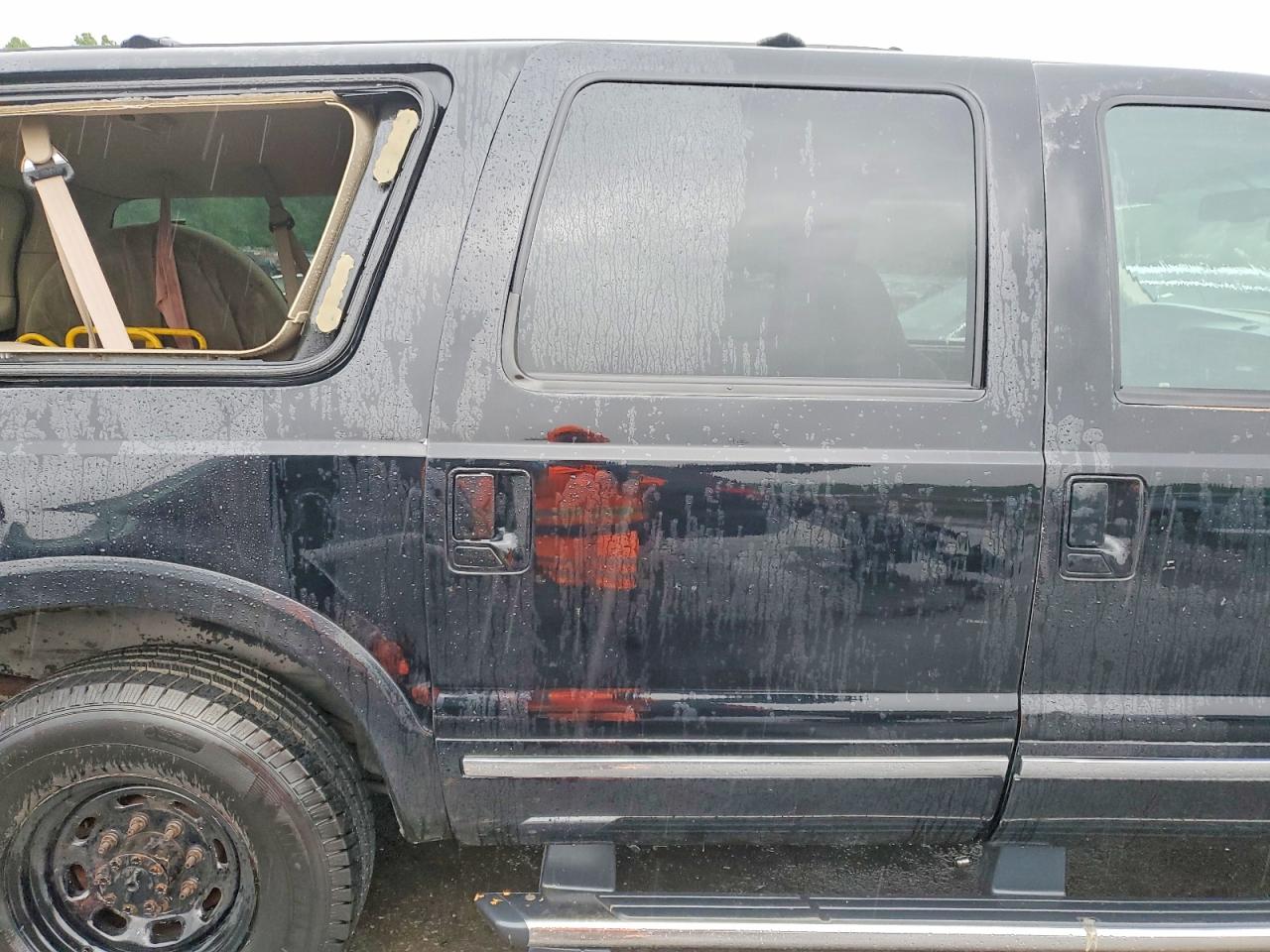 2005 Ford Excursion Limited Black vin: 1FMSU43P05ED41563