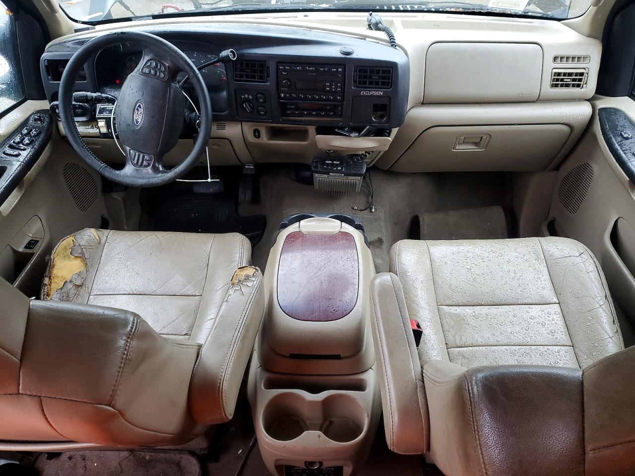 2005 Ford Excursion Limited Black vin: 1FMSU43P05ED41563