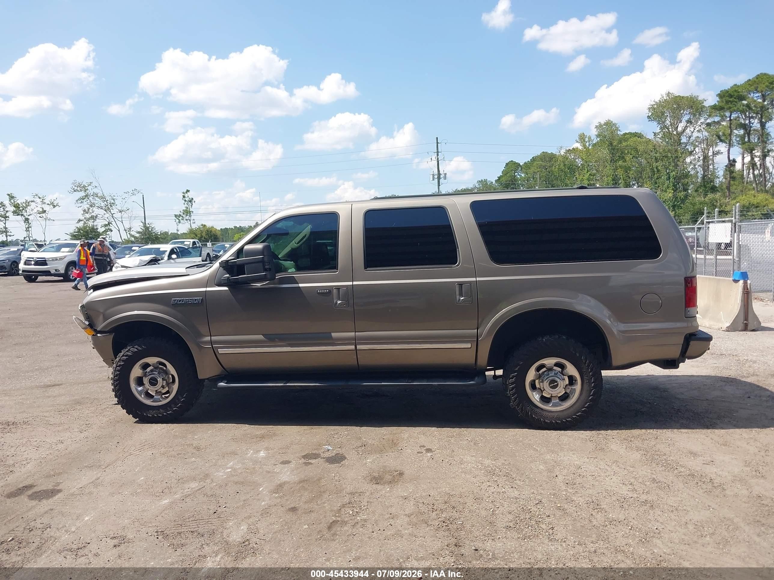 2003 Ford Excursion Limited Champagne vin: 1FMSU43P23ED32120