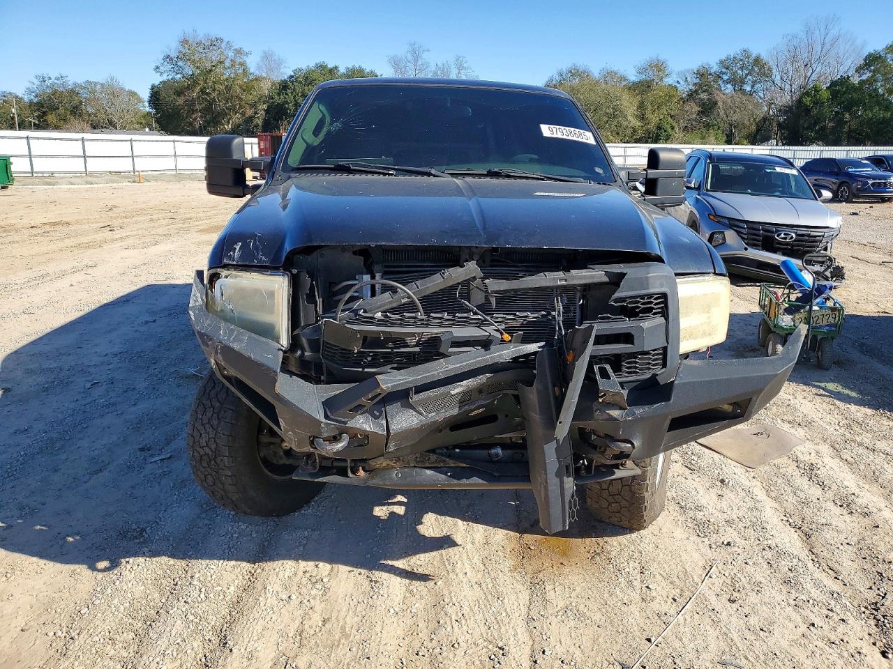 2004 Ford Excursion Limited Black vin: 1FMSU43P34EC27927