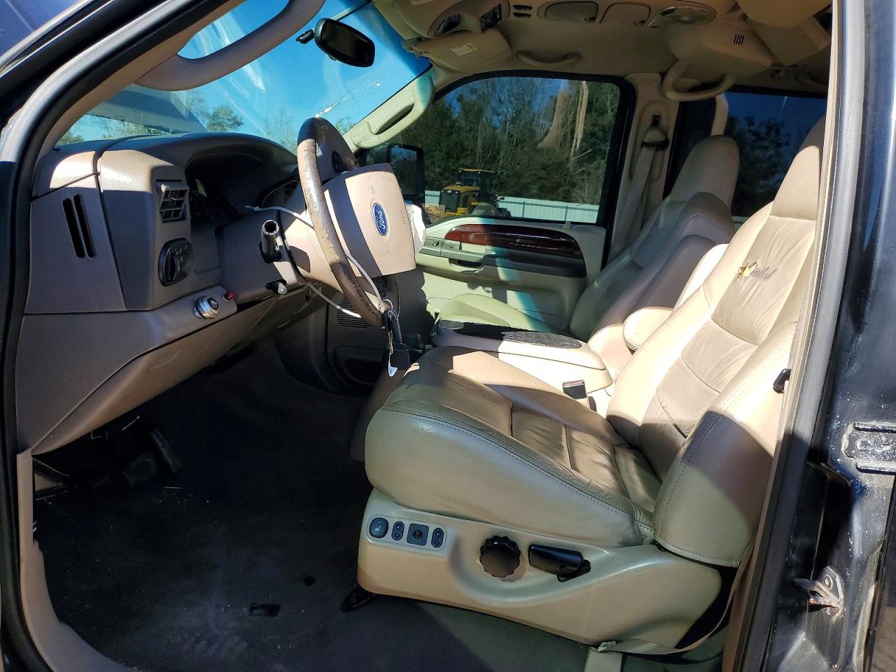 2004 Ford Excursion Limited Black vin: 1FMSU43P34EC27927