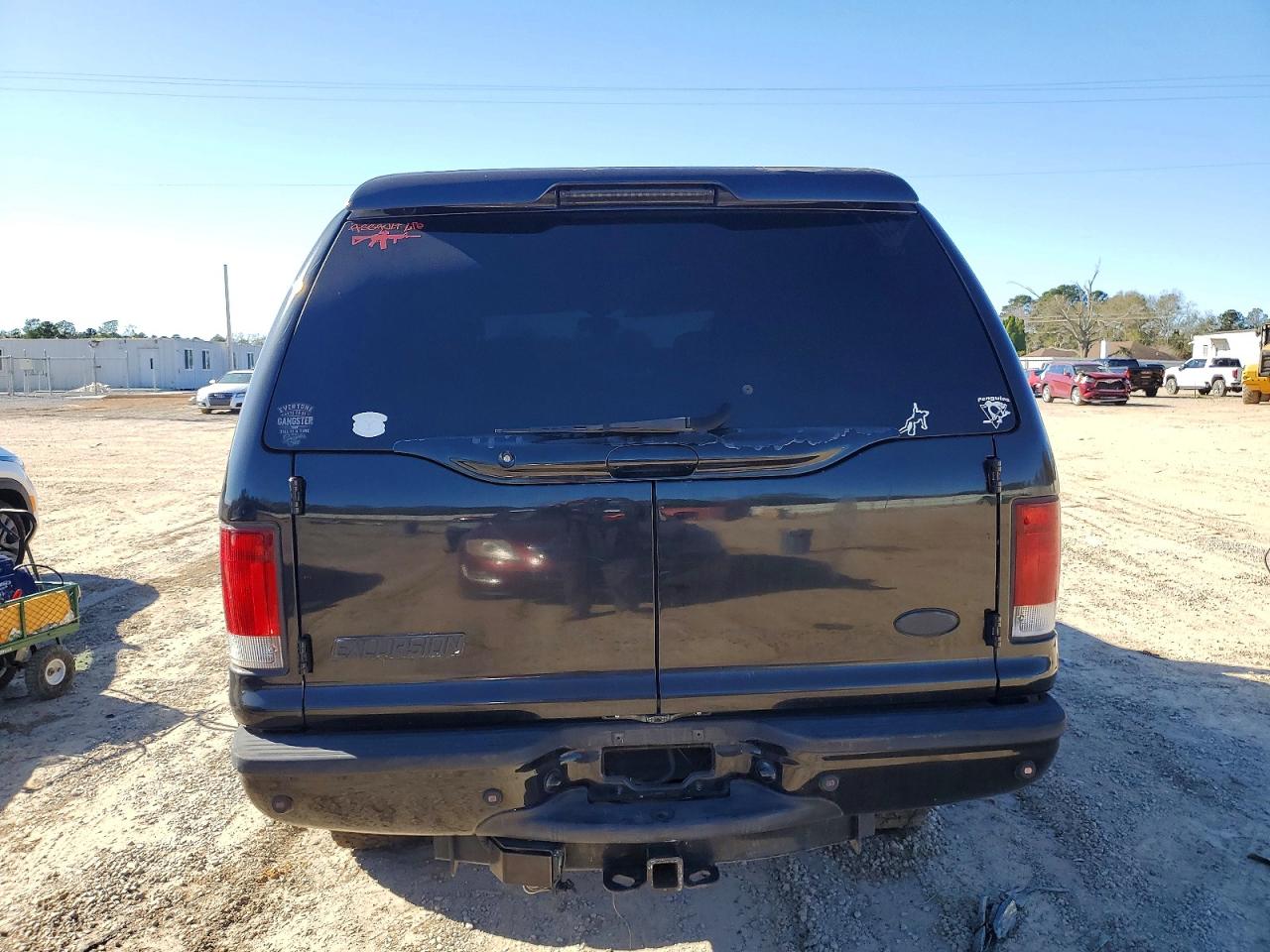 2004 Ford Excursion Limited Black vin: 1FMSU43P34EC27927