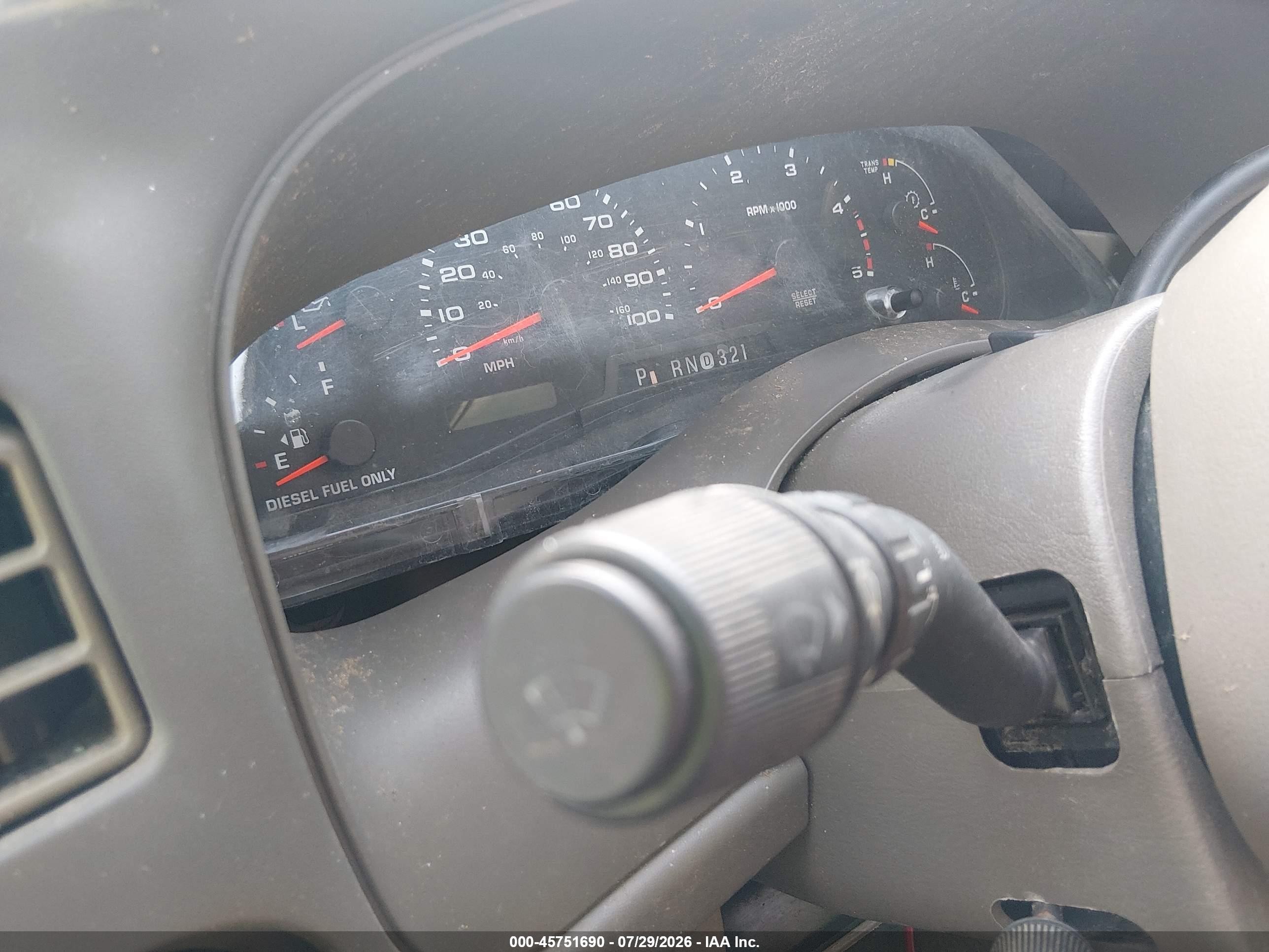 2003 Ford Excursion Limited Black vin: 1FMSU43P53EC70826