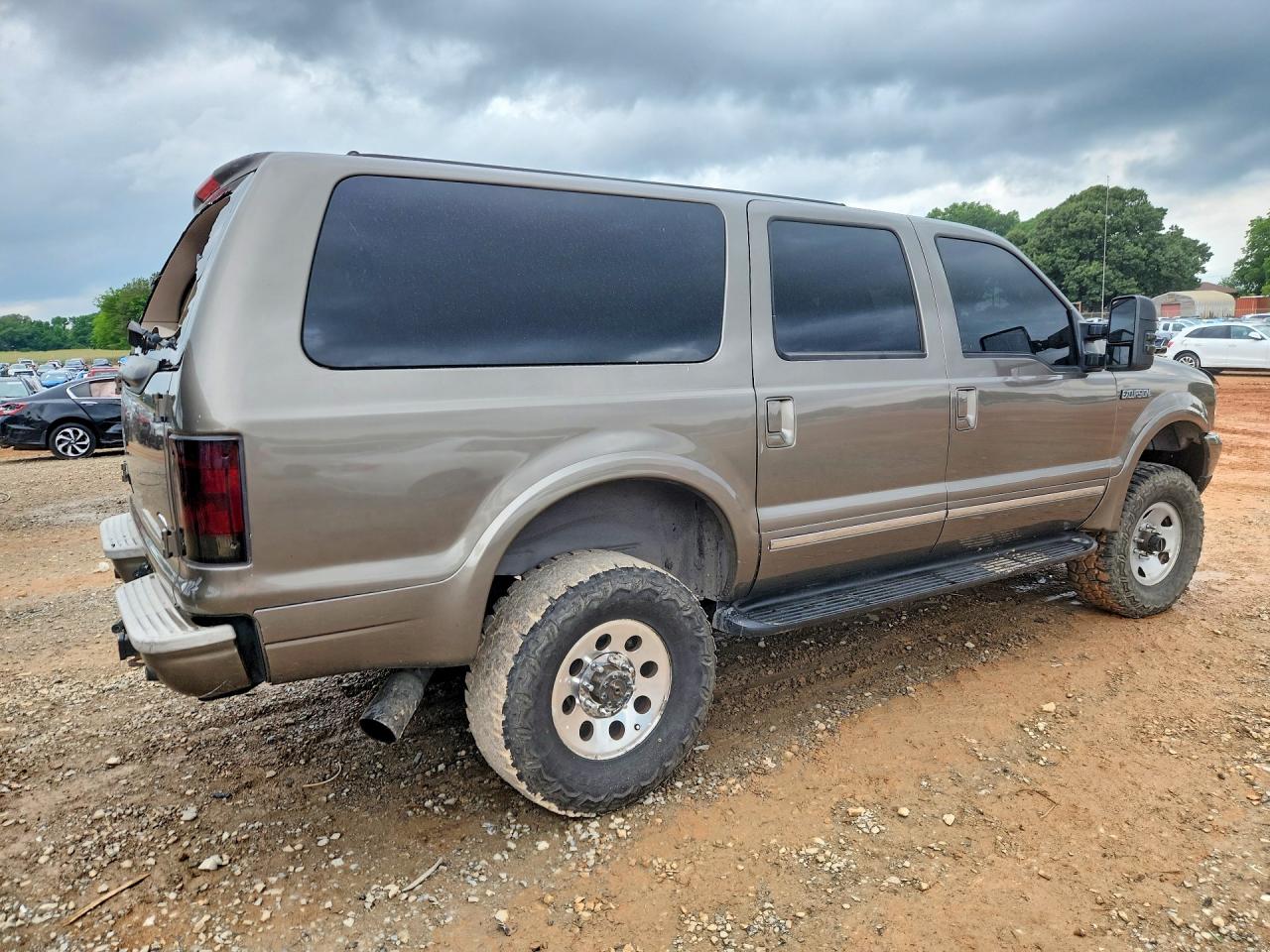 2004 Ford Excursion Limited Brown vin: 1FMSU43P64ED59144