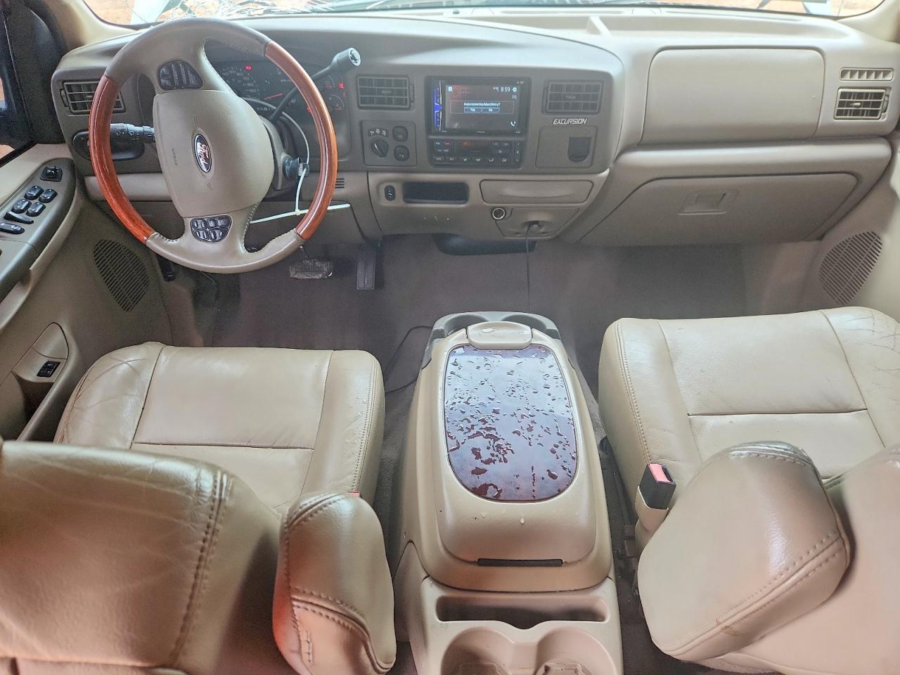 2004 Ford Excursion Limited Brown vin: 1FMSU43P64ED59144