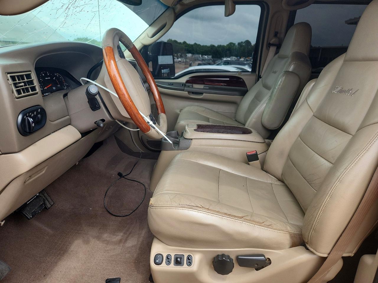 2004 Ford Excursion Limited Brown vin: 1FMSU43P64ED59144