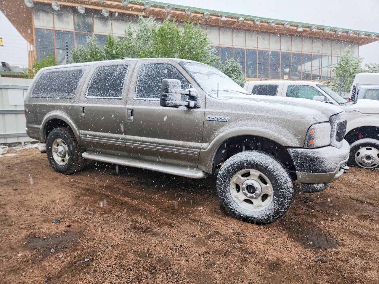 2004 Ford Excursion Limited Brown vin: 1FMSU43P84EC28152