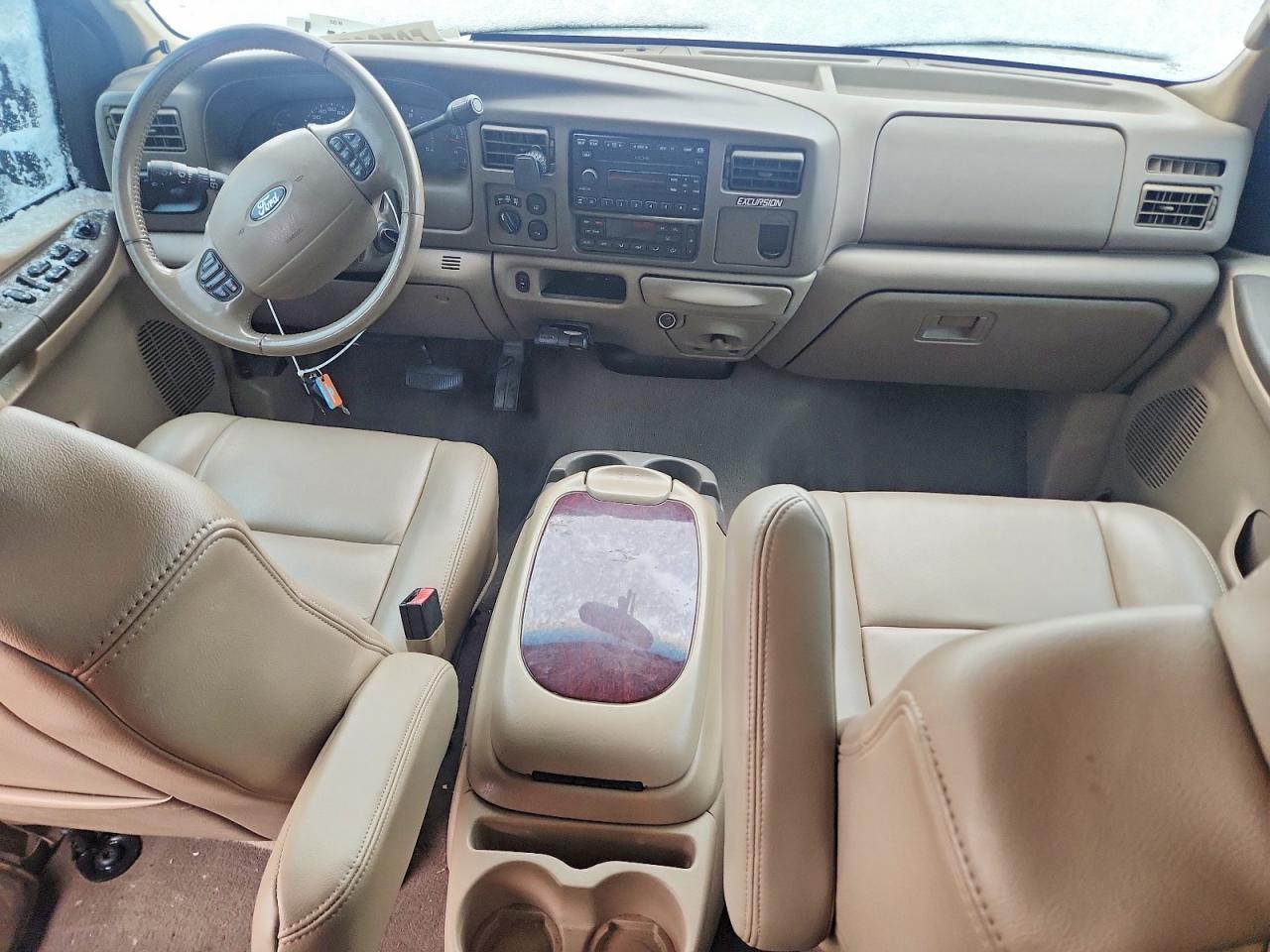2004 Ford Excursion Limited Brown vin: 1FMSU43P84EC28152