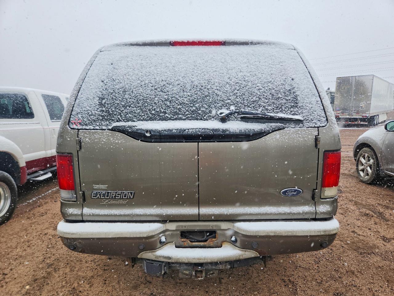2004 Ford Excursion Limited Brown vin: 1FMSU43P84EC28152