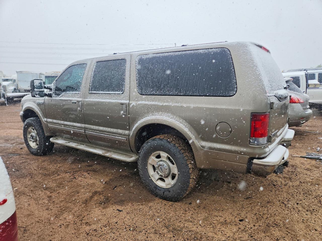 2004 Ford Excursion Limited Brown vin: 1FMSU43P84EC28152