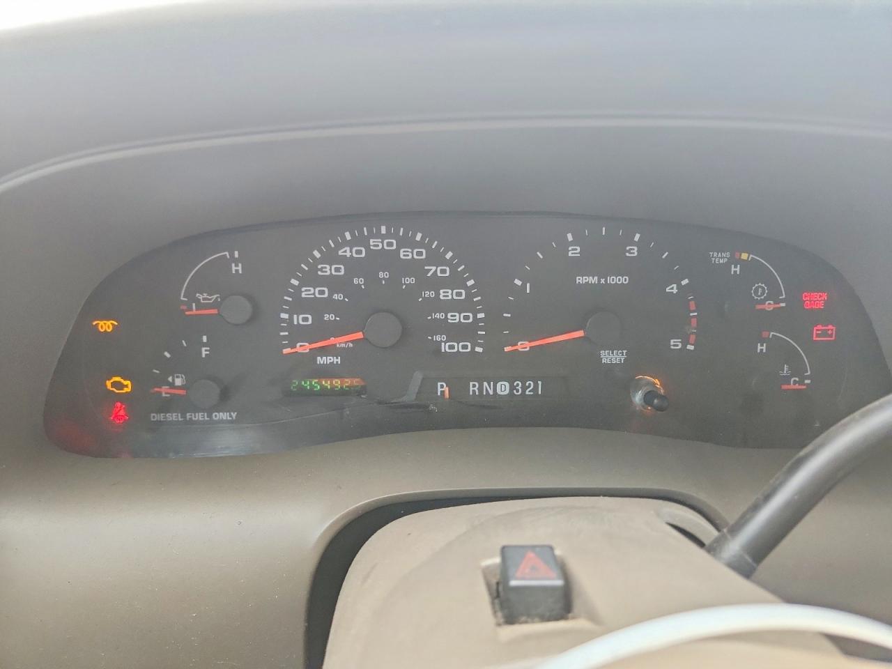 2004 Ford Excursion Limited Brown vin: 1FMSU43P84EC28152