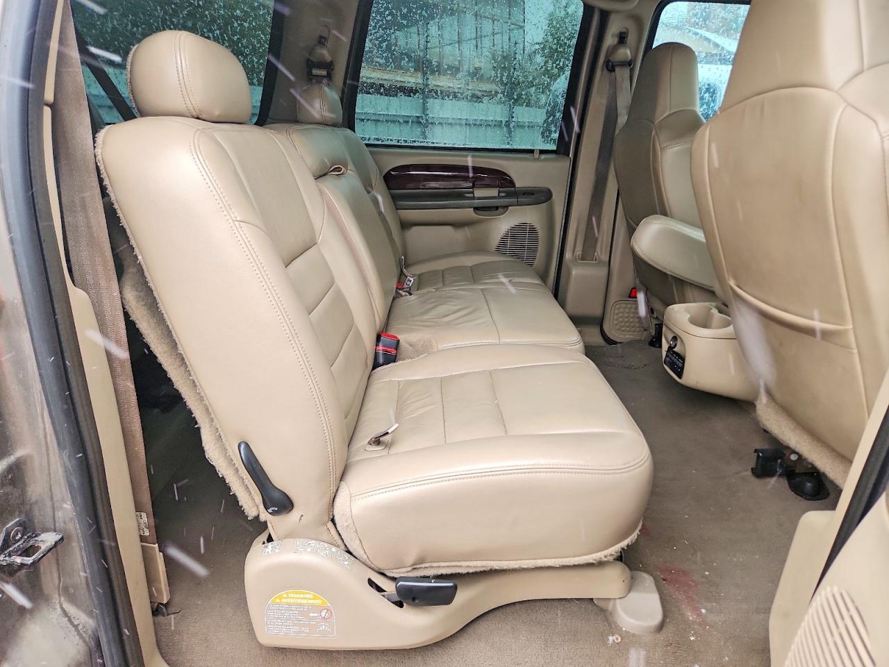 2004 Ford Excursion Limited Brown vin: 1FMSU43P84EC28152