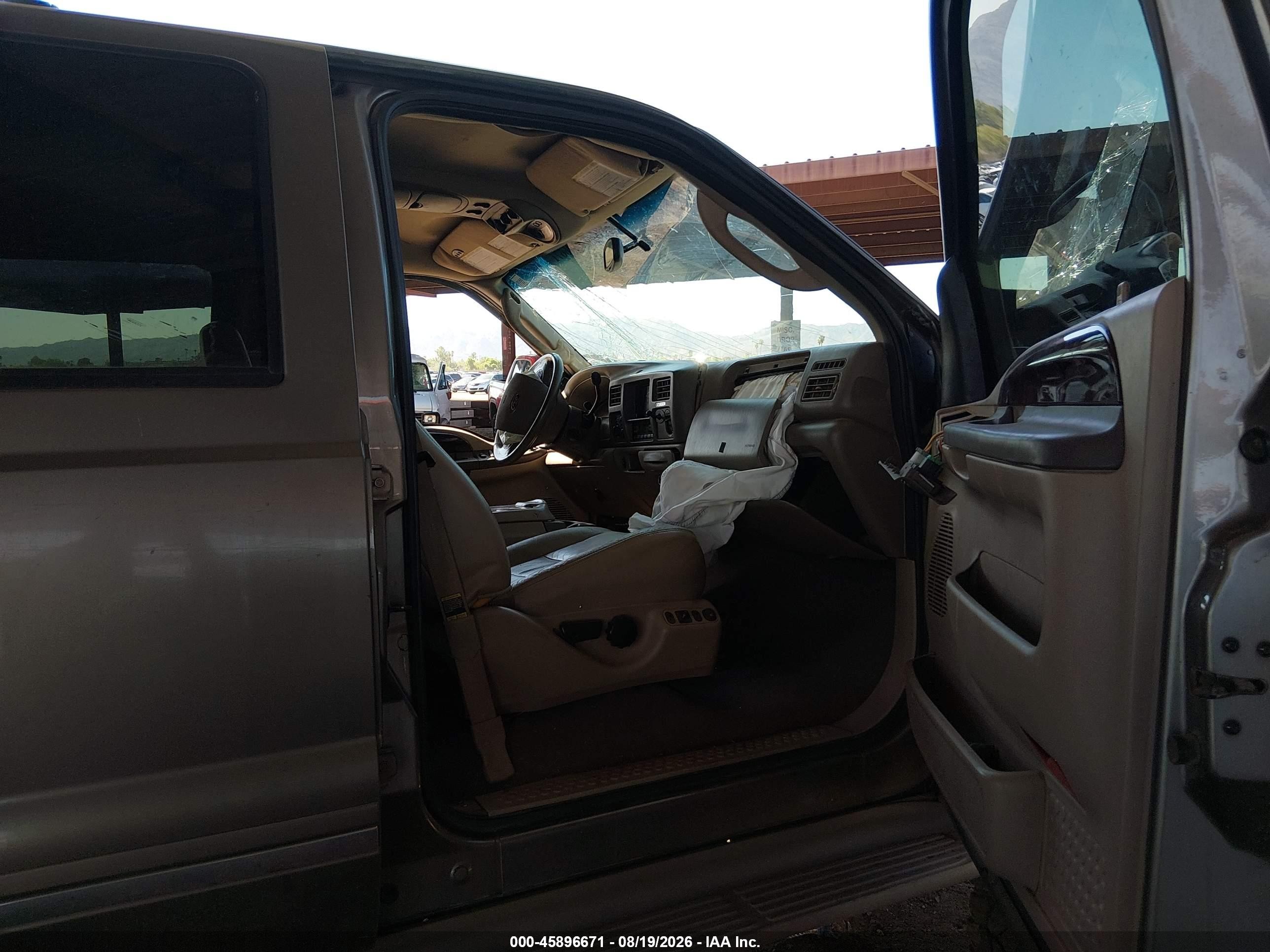 2004 Ford Excursion Limited Gray vin: 1FMSU43PX4ED60720