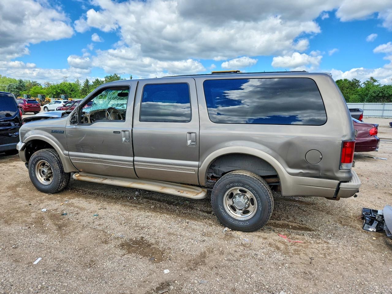2003 Ford Excursion Eddie Bauer Tan vin: 1FMSU45F73EA24879