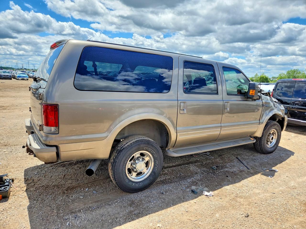 2003 Ford Excursion Eddie Bauer Tan vin: 1FMSU45F73EA24879