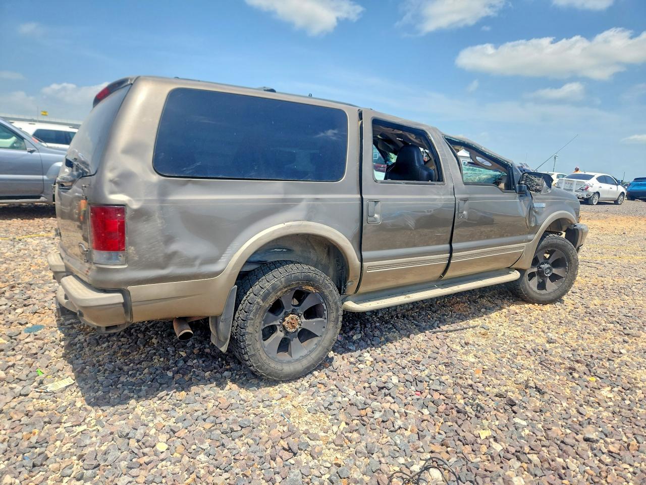 2003 Ford Excursion Eddie Bauer Gray vin: 1FMSU45F83EA42517