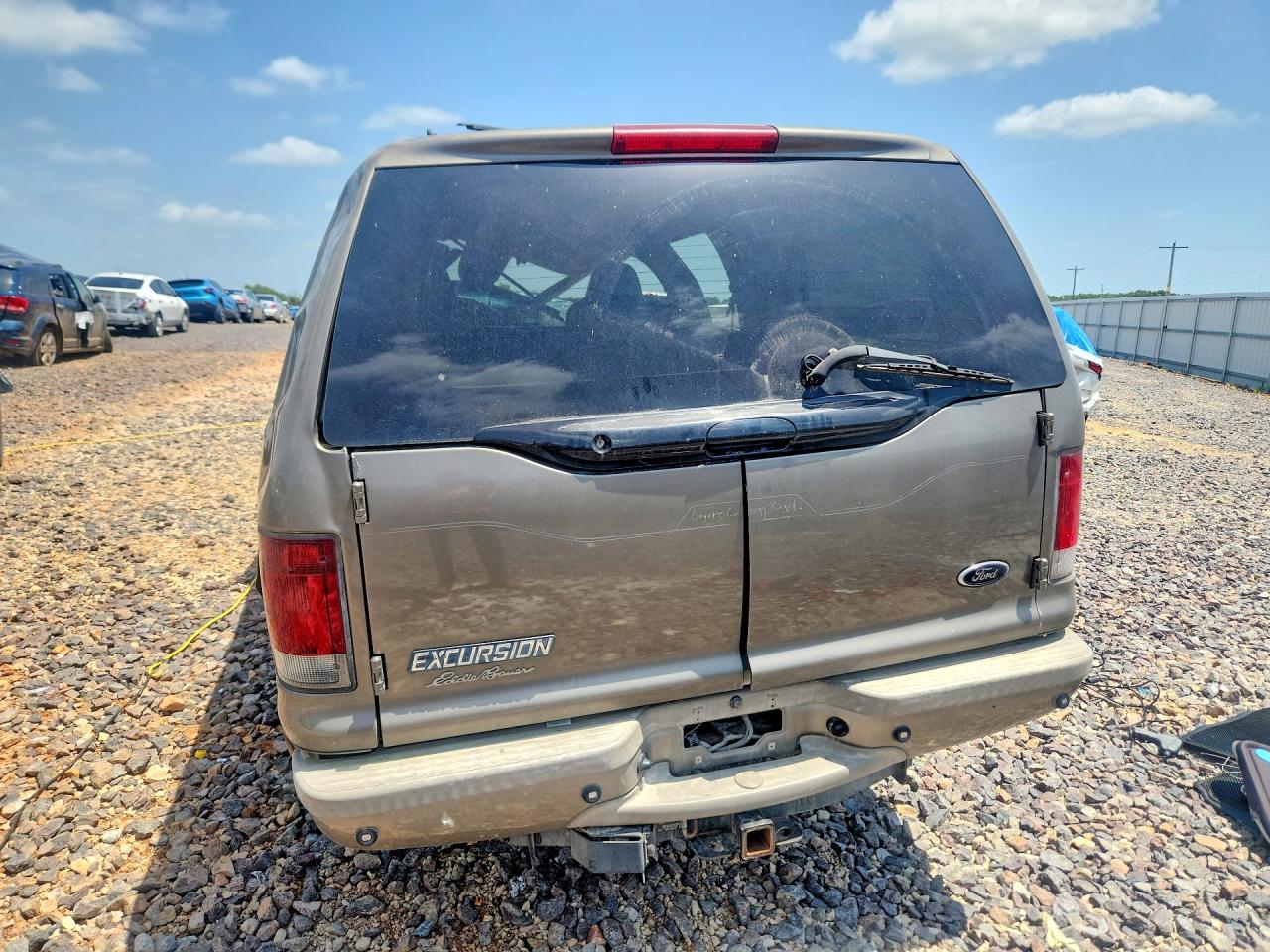 2003 Ford Excursion Eddie Bauer Gray vin: 1FMSU45F83EA42517