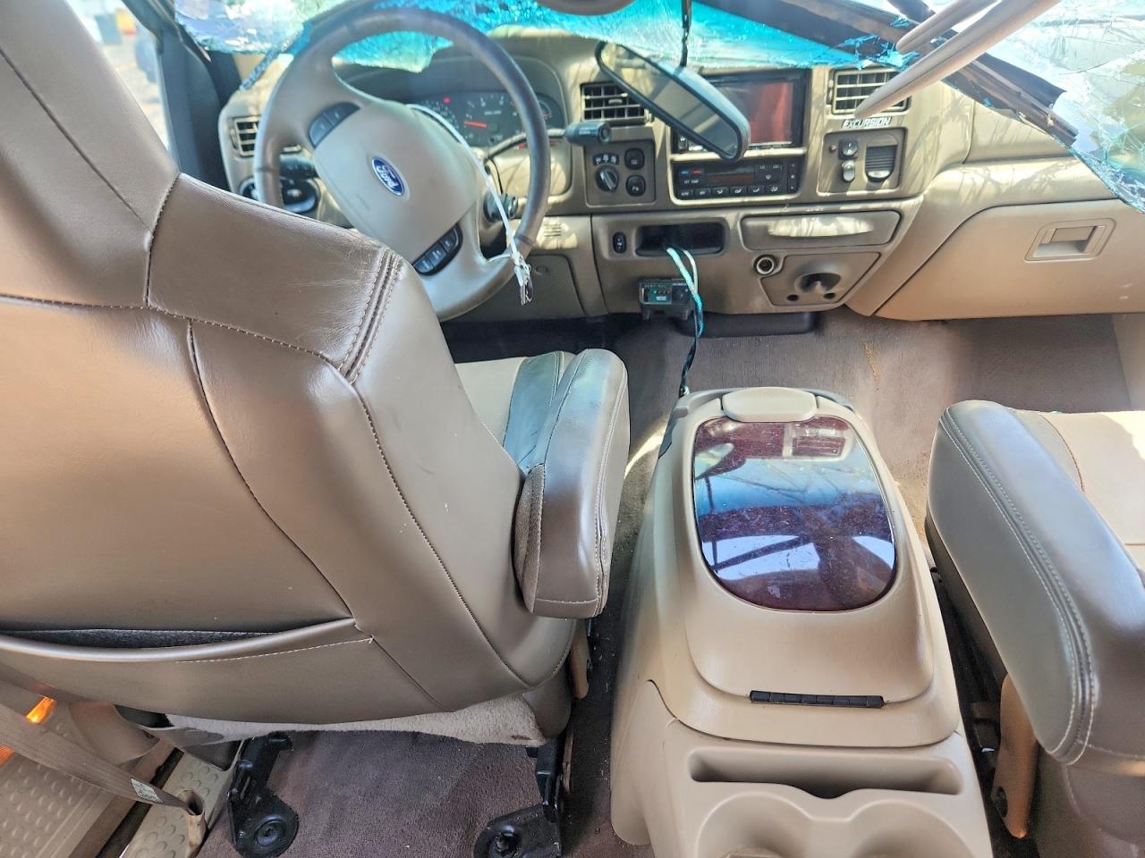 2003 Ford Excursion Eddie Bauer Gray vin: 1FMSU45F83EA42517