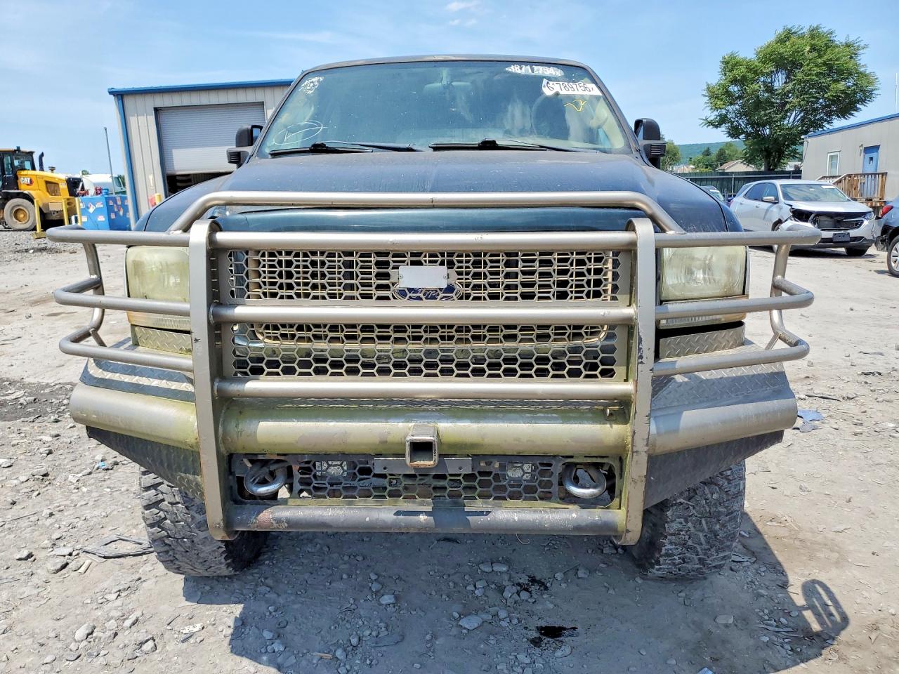 2003 Ford Excursion Eddie Bauer Green vin: 1FMSU45P03EC48021