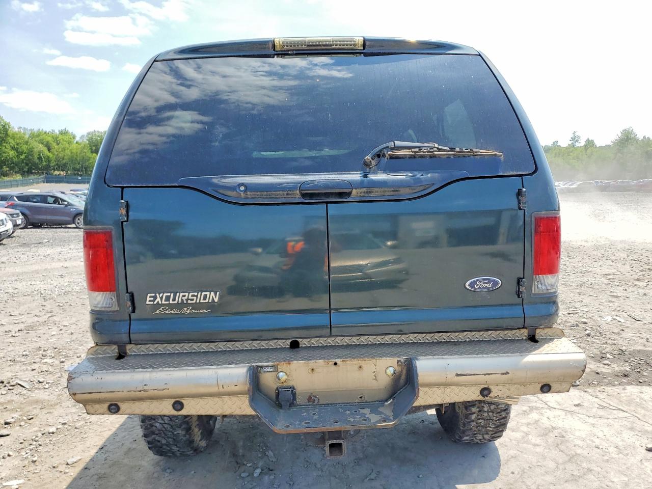 2003 Ford Excursion Eddie Bauer Green vin: 1FMSU45P03EC48021