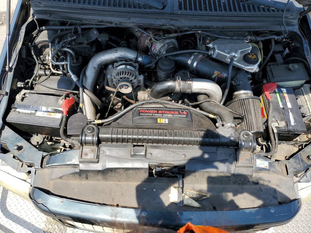 2003 Ford Excursion Eddie Bauer Green vin: 1FMSU45P03EC48021