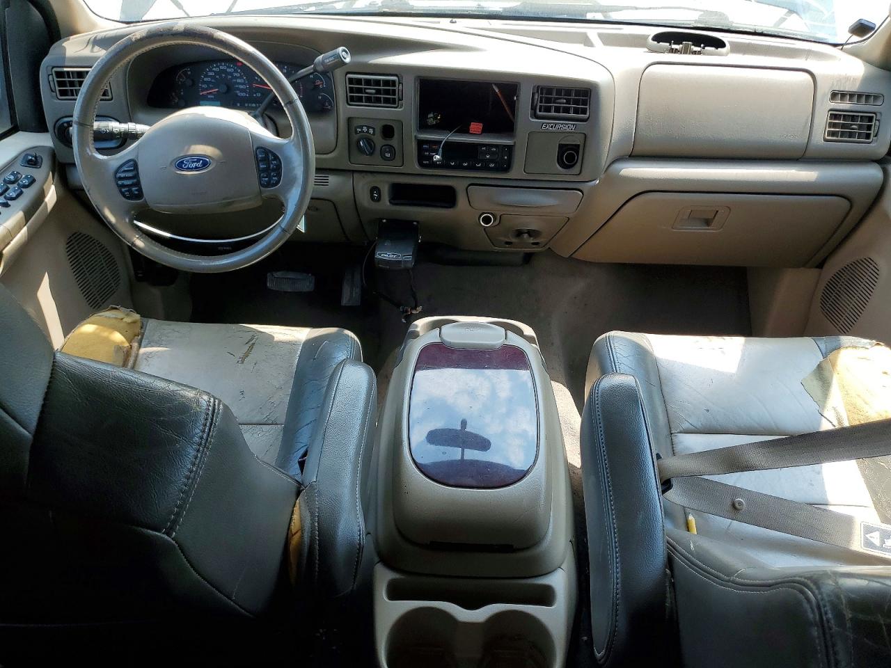 2003 Ford Excursion Eddie Bauer Green vin: 1FMSU45P03EC48021