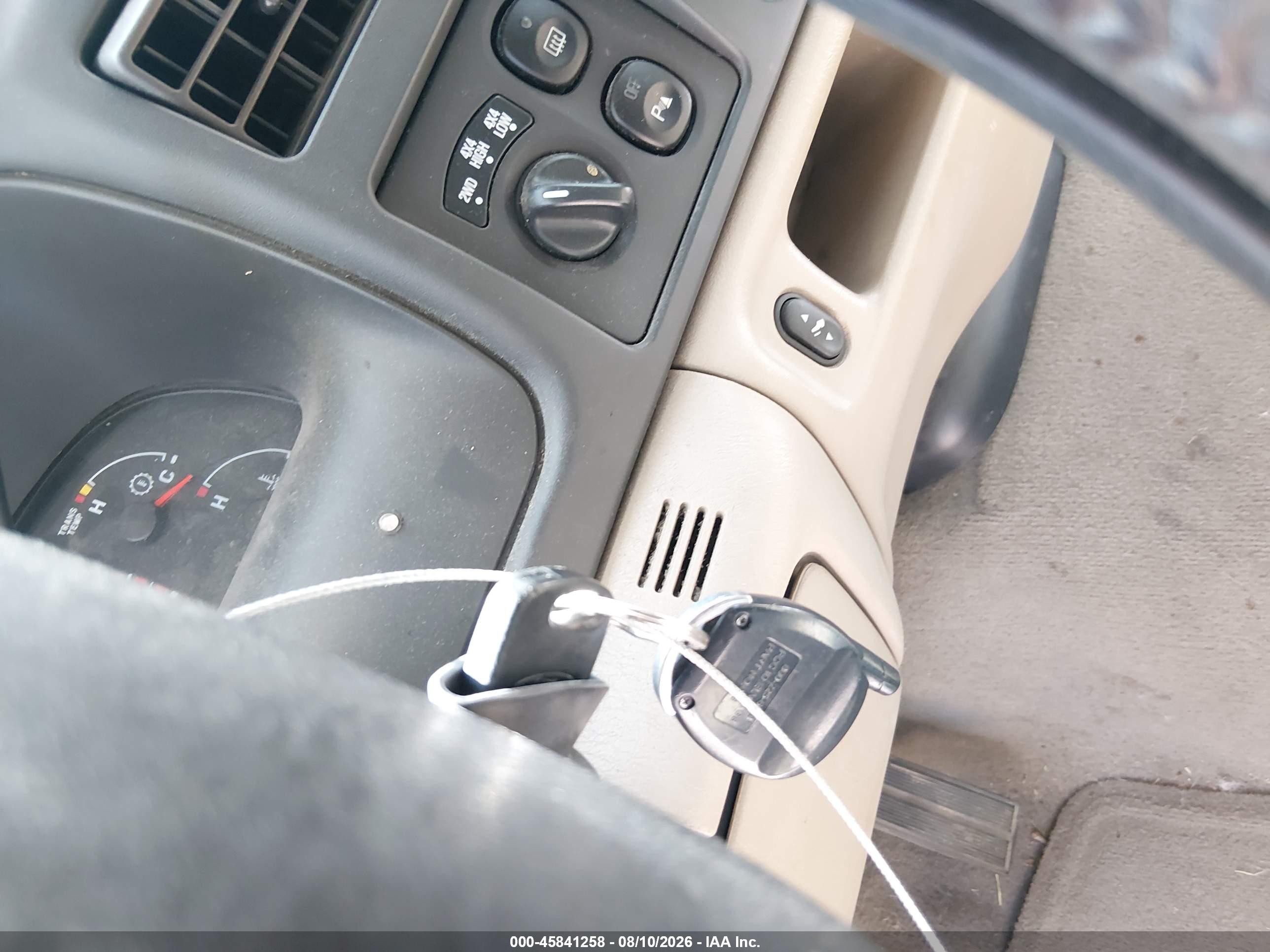 2005 Ford Excursion Eddie Bauer White vin: 1FMSU45P75ED25762