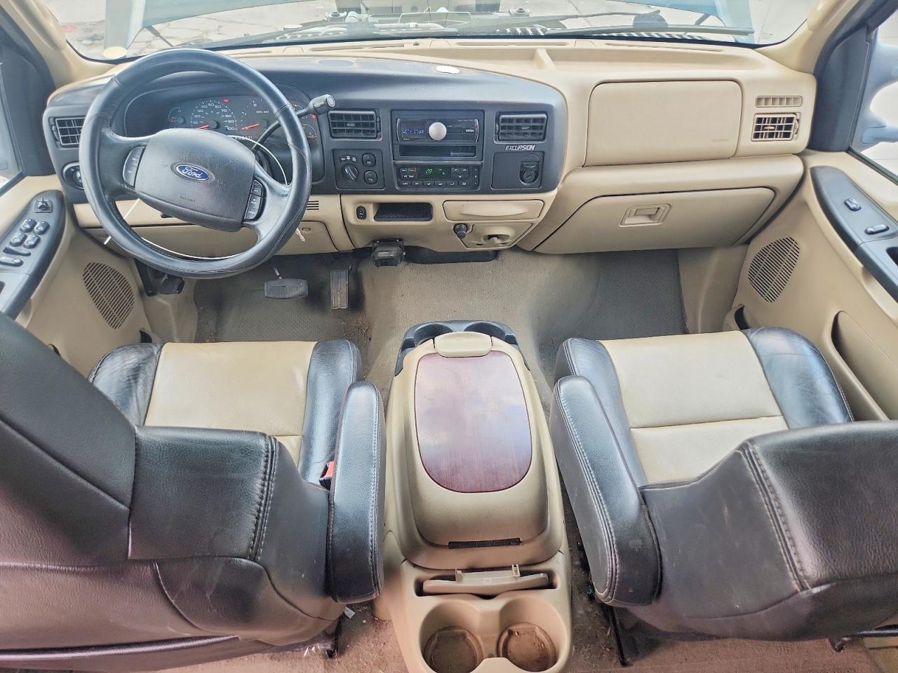 2005 Ford Excursion Eddie Bauer Green vin: 1FMSU45P85EA44828