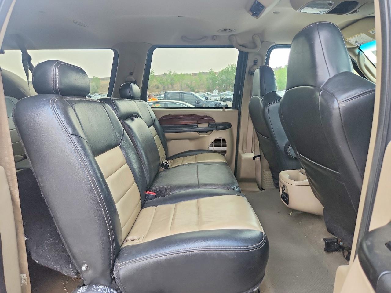 2005 Ford Excursion Eddie Bauer Green vin: 1FMSU45P85EA44828