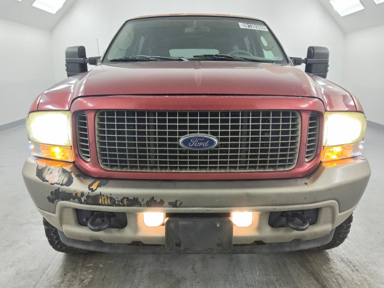 2003 Ford Excursion Eddie Bauer Brown vin: 1FMSU45P93EC17687