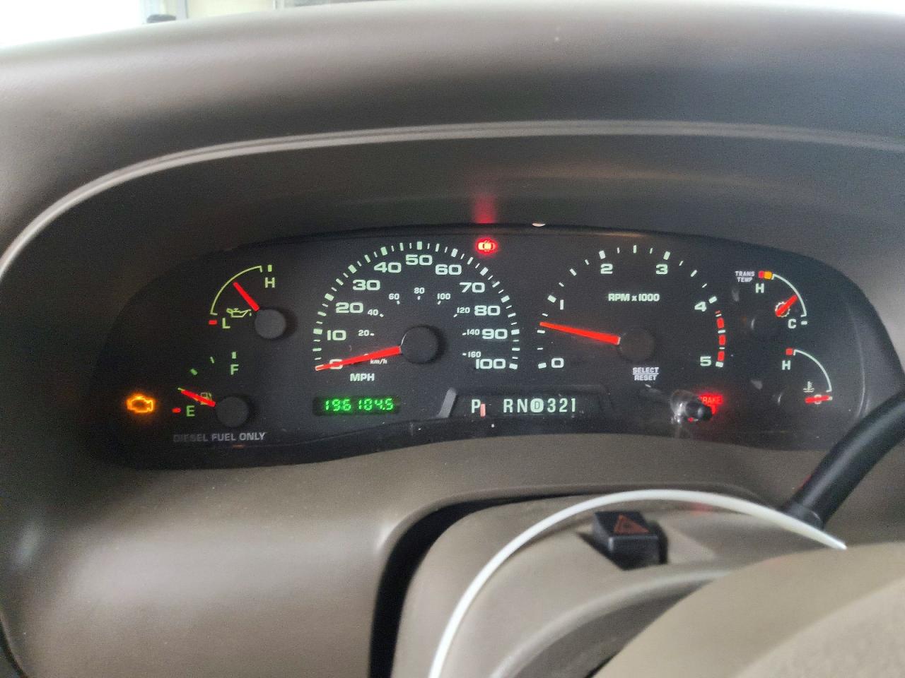 2003 Ford Excursion Eddie Bauer Brown vin: 1FMSU45P93EC17687