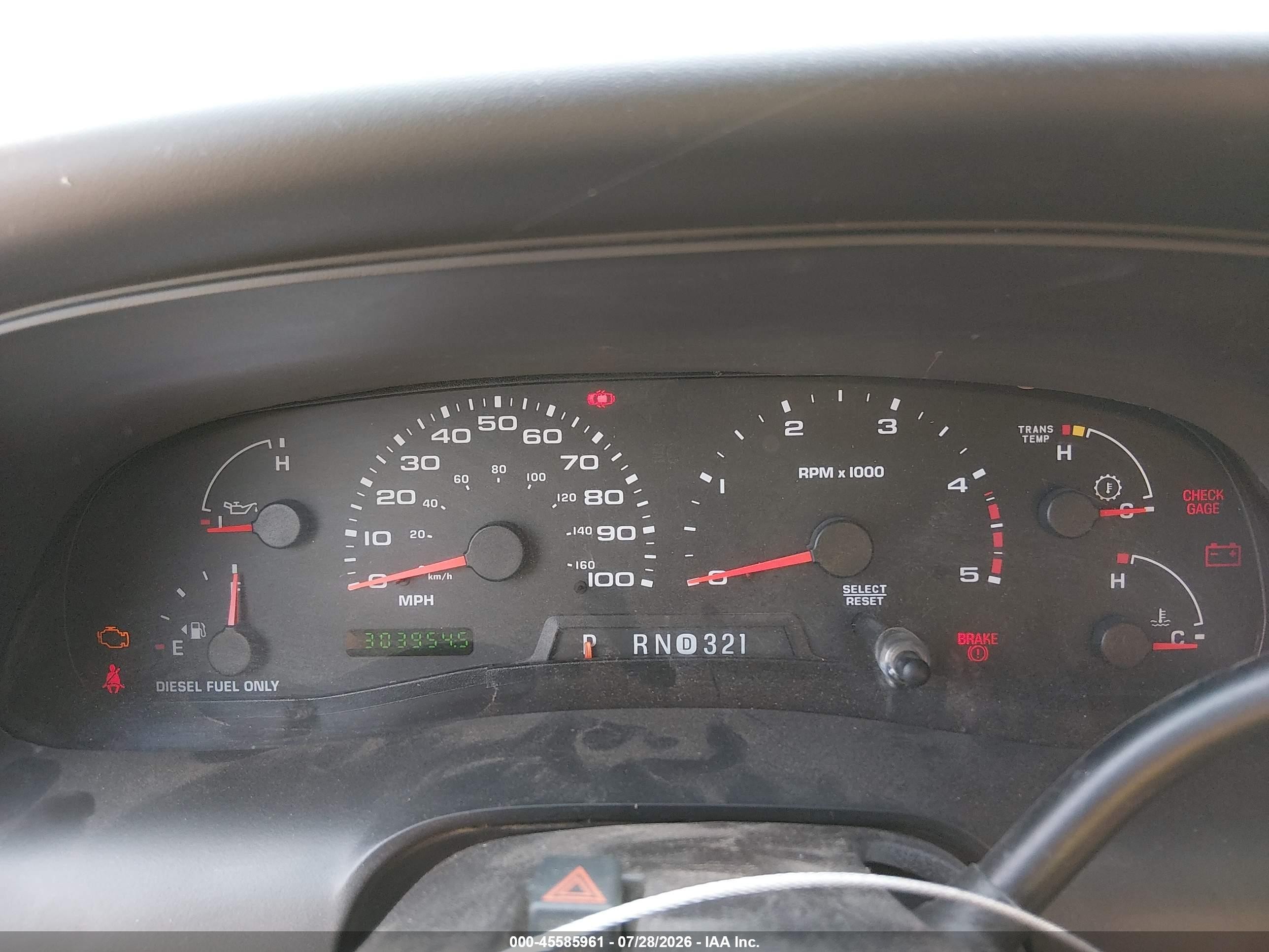 2005 Ford Excursion Eddie Bauer Красный vin: 1FMSU45P95ED40330