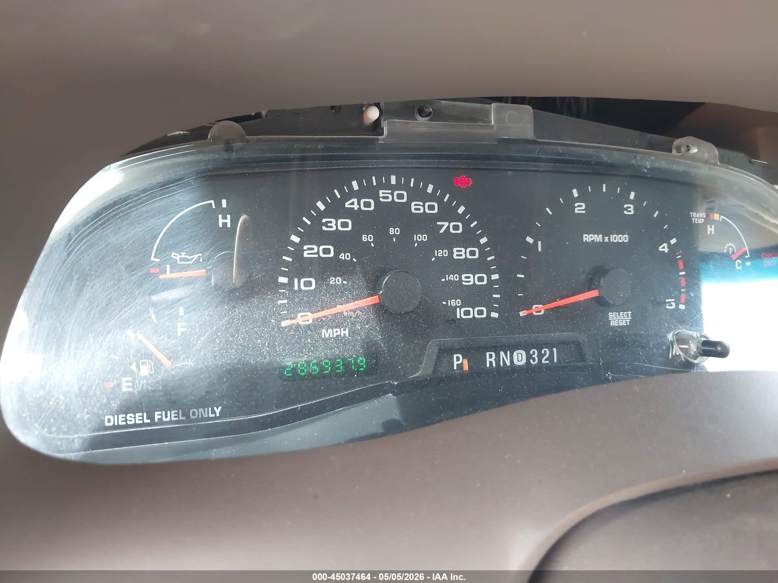 2004 Ford Excursion Eddie Bauer Red vin: 1FMSU45PX4EA91230