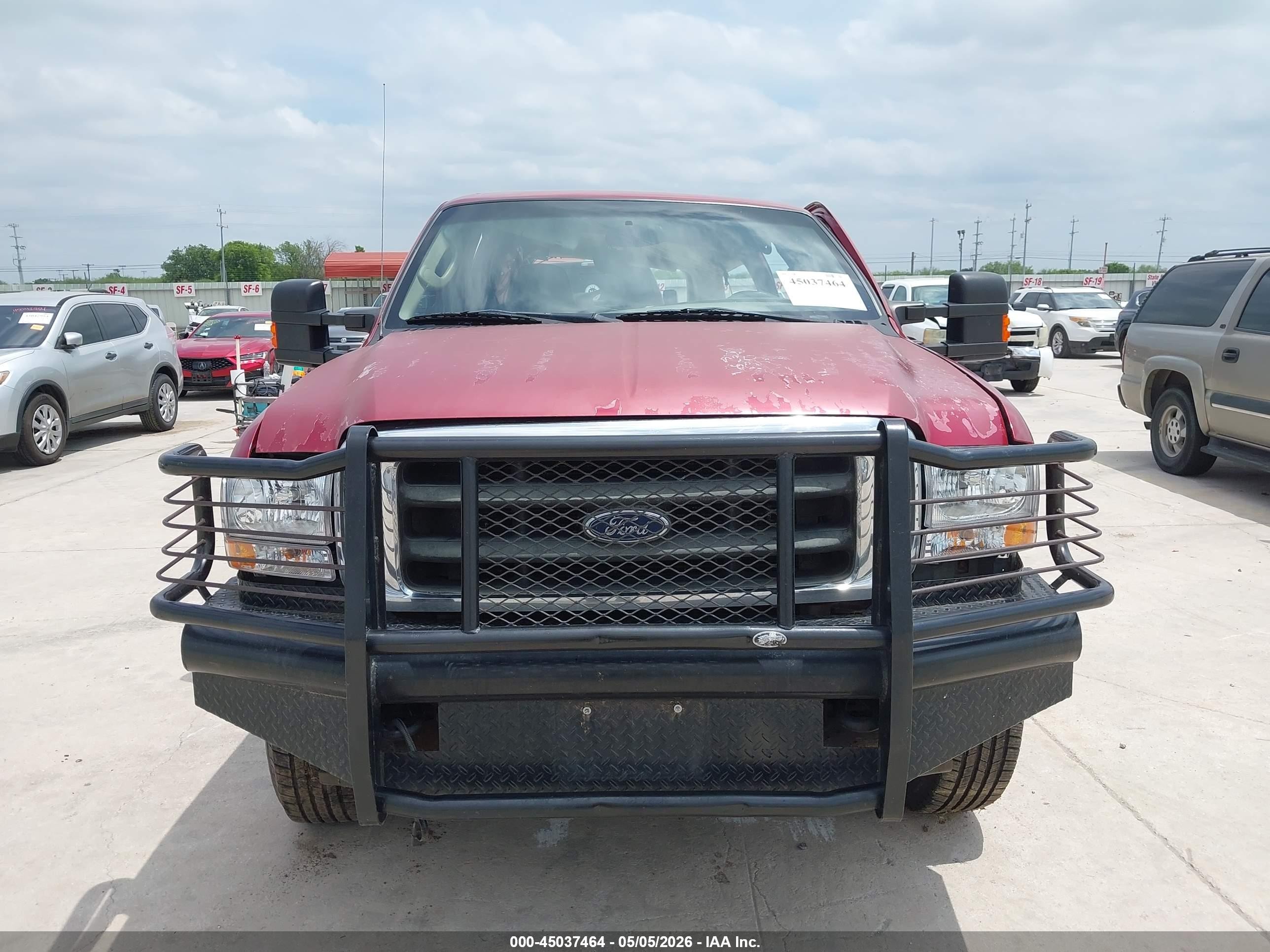 2004 Ford Excursion Eddie Bauer Red vin: 1FMSU45PX4EA91230