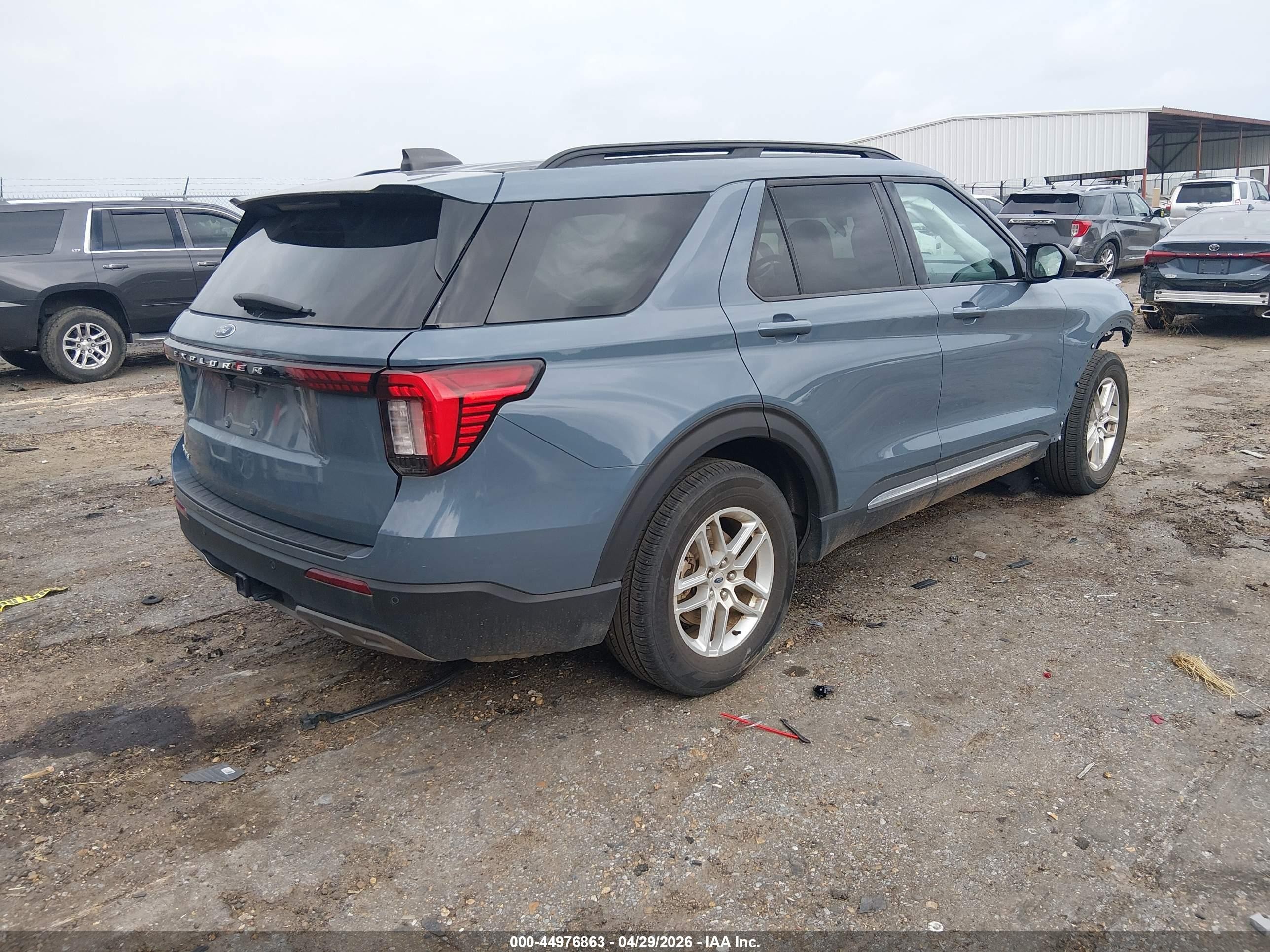 2025 Ford Explorer Active Blue vin: 1FMUK7DH1SGA47063