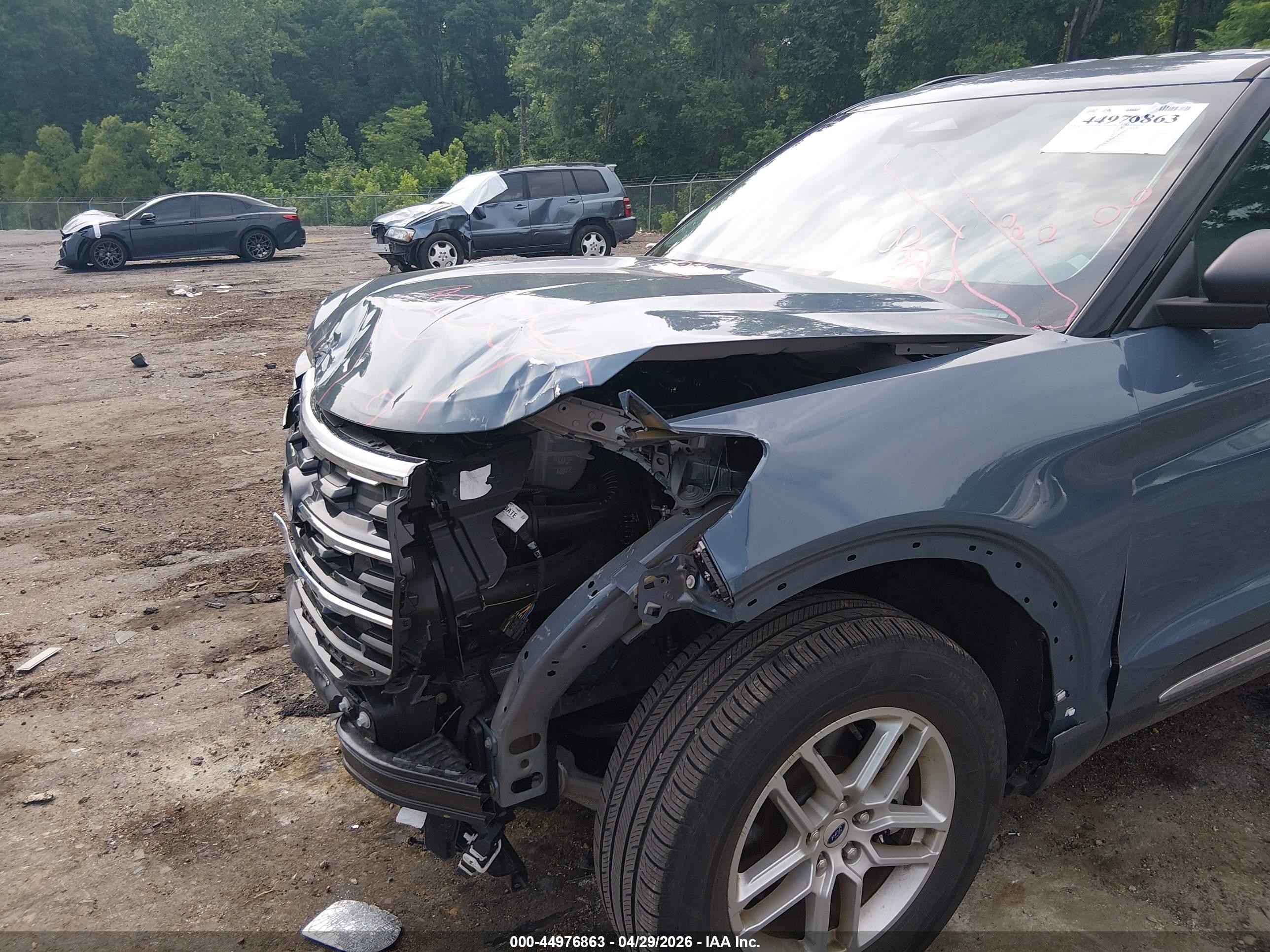 2025 Ford Explorer Active Blue vin: 1FMUK7DH1SGA47063