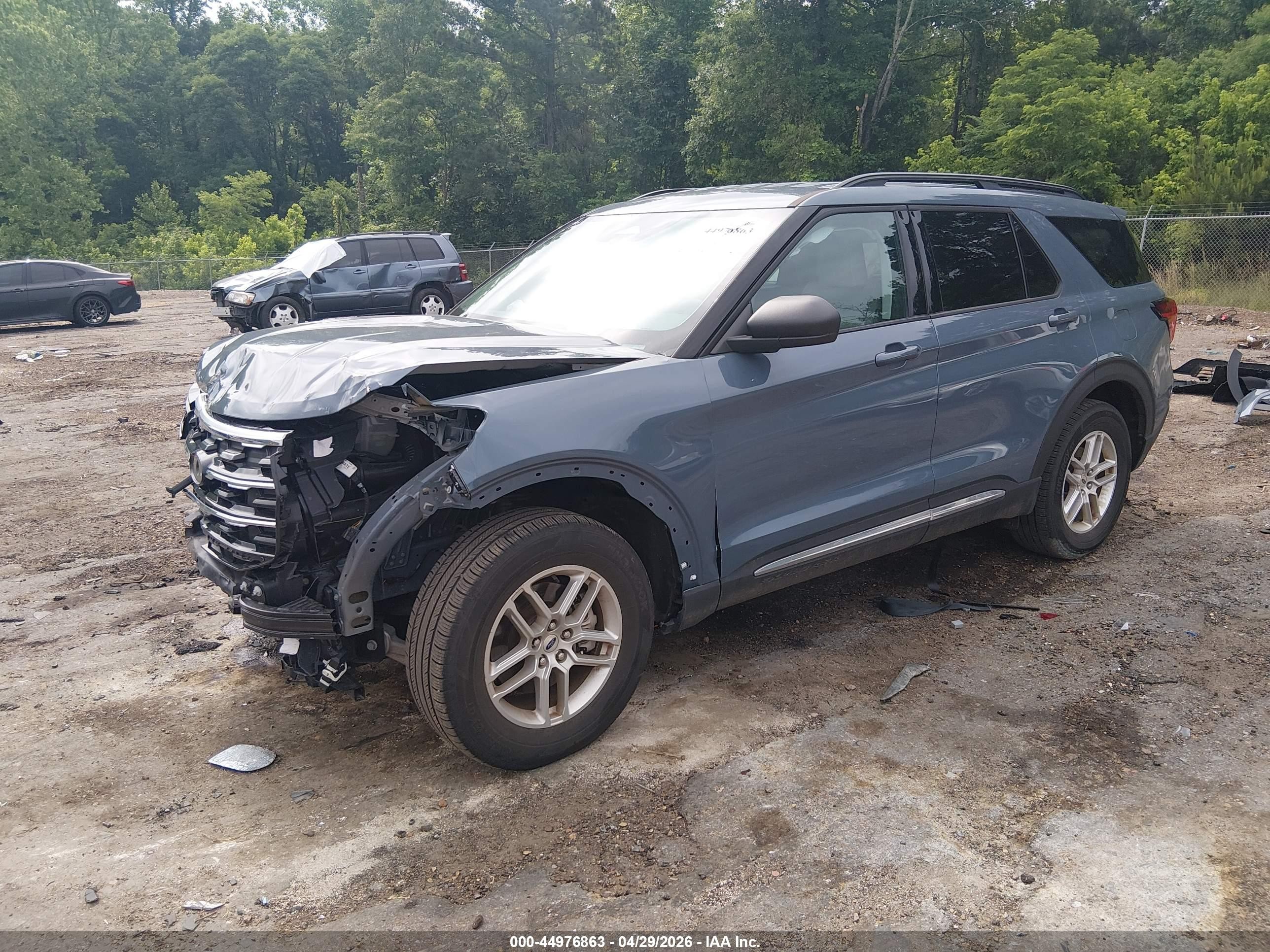 2025 Ford Explorer Active Blue vin: 1FMUK7DH1SGA47063