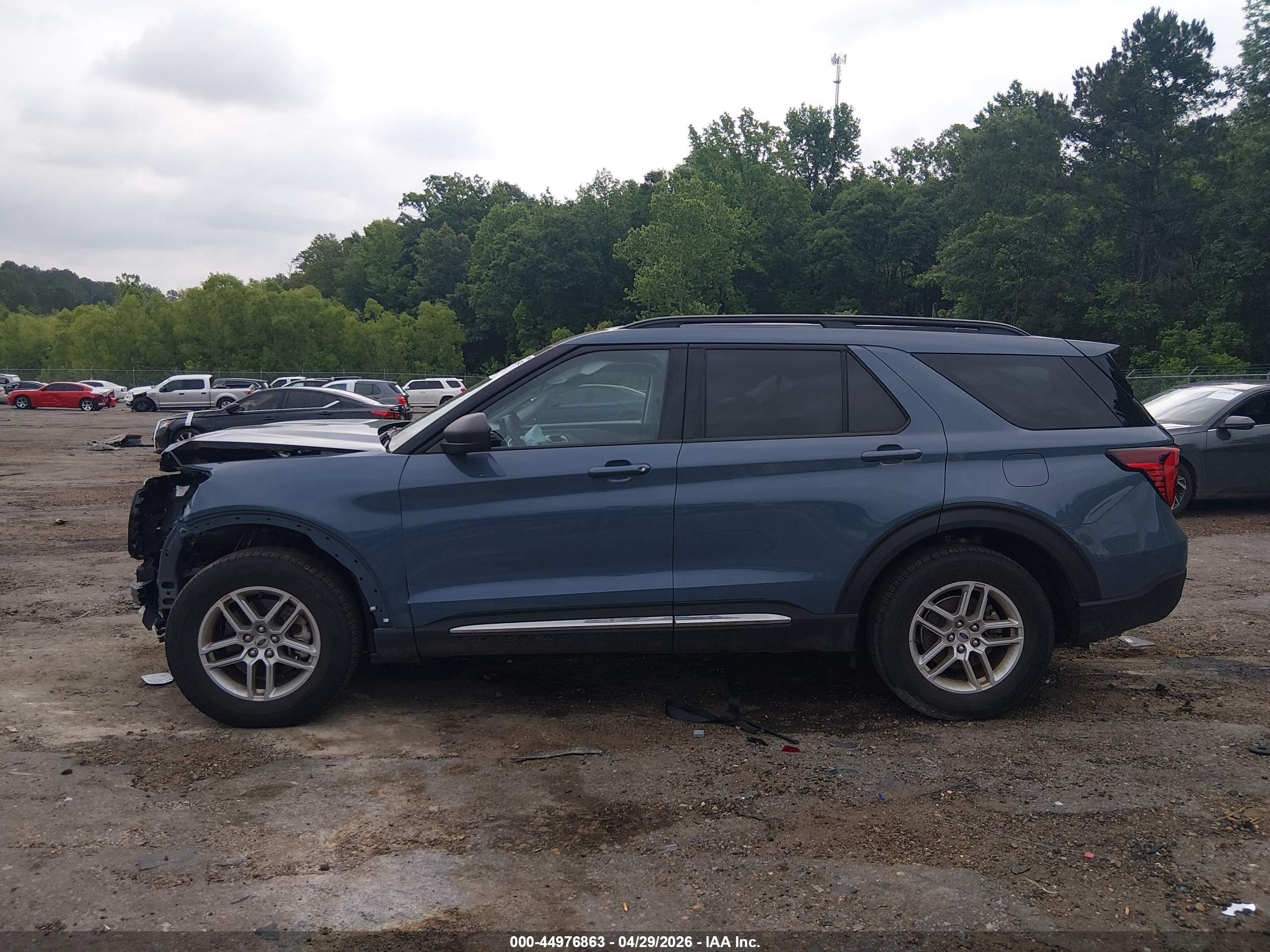 2025 Ford Explorer Active Blue vin: 1FMUK7DH1SGA47063