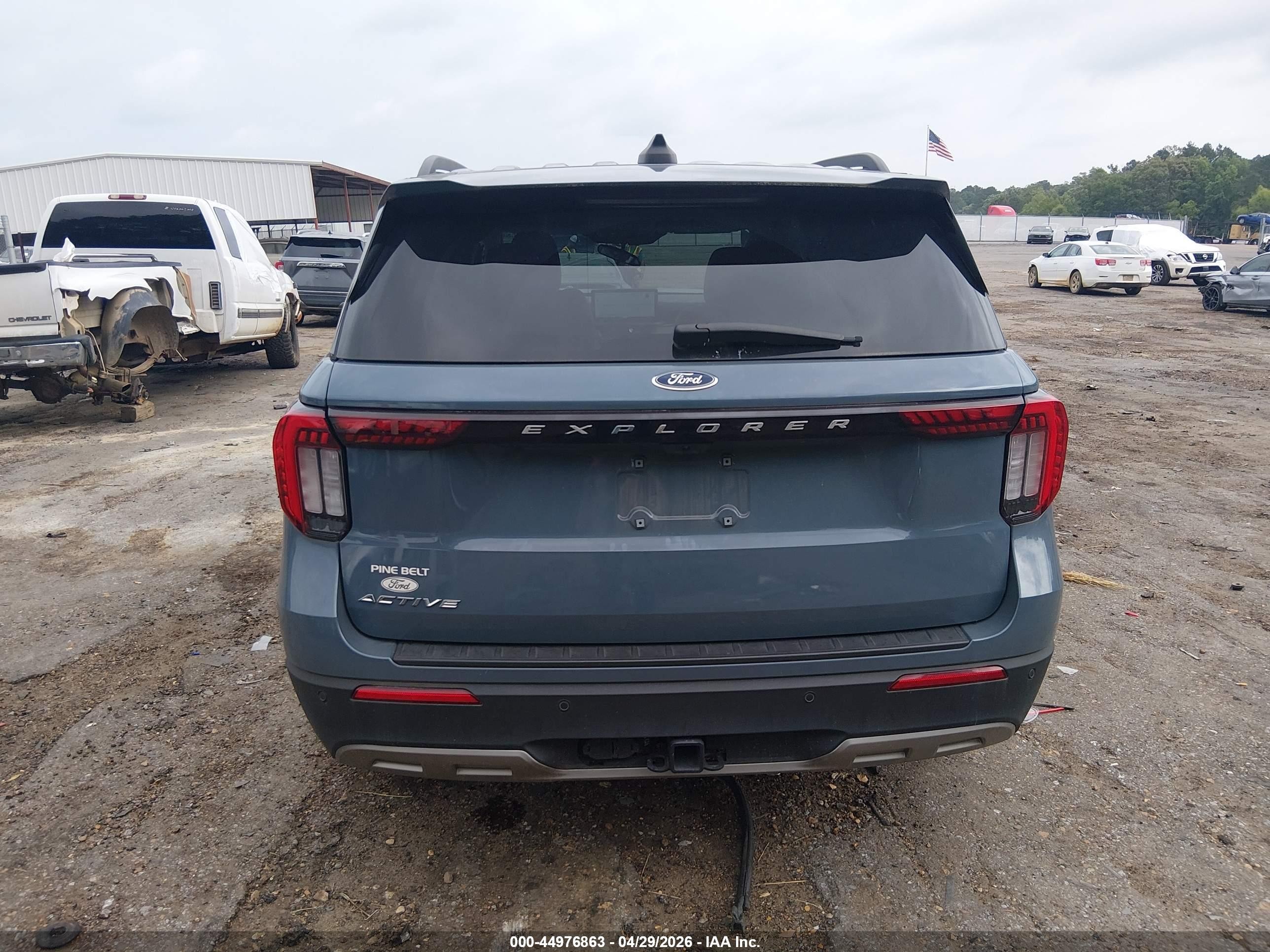 2025 Ford Explorer Active Blue vin: 1FMUK7DH1SGA47063