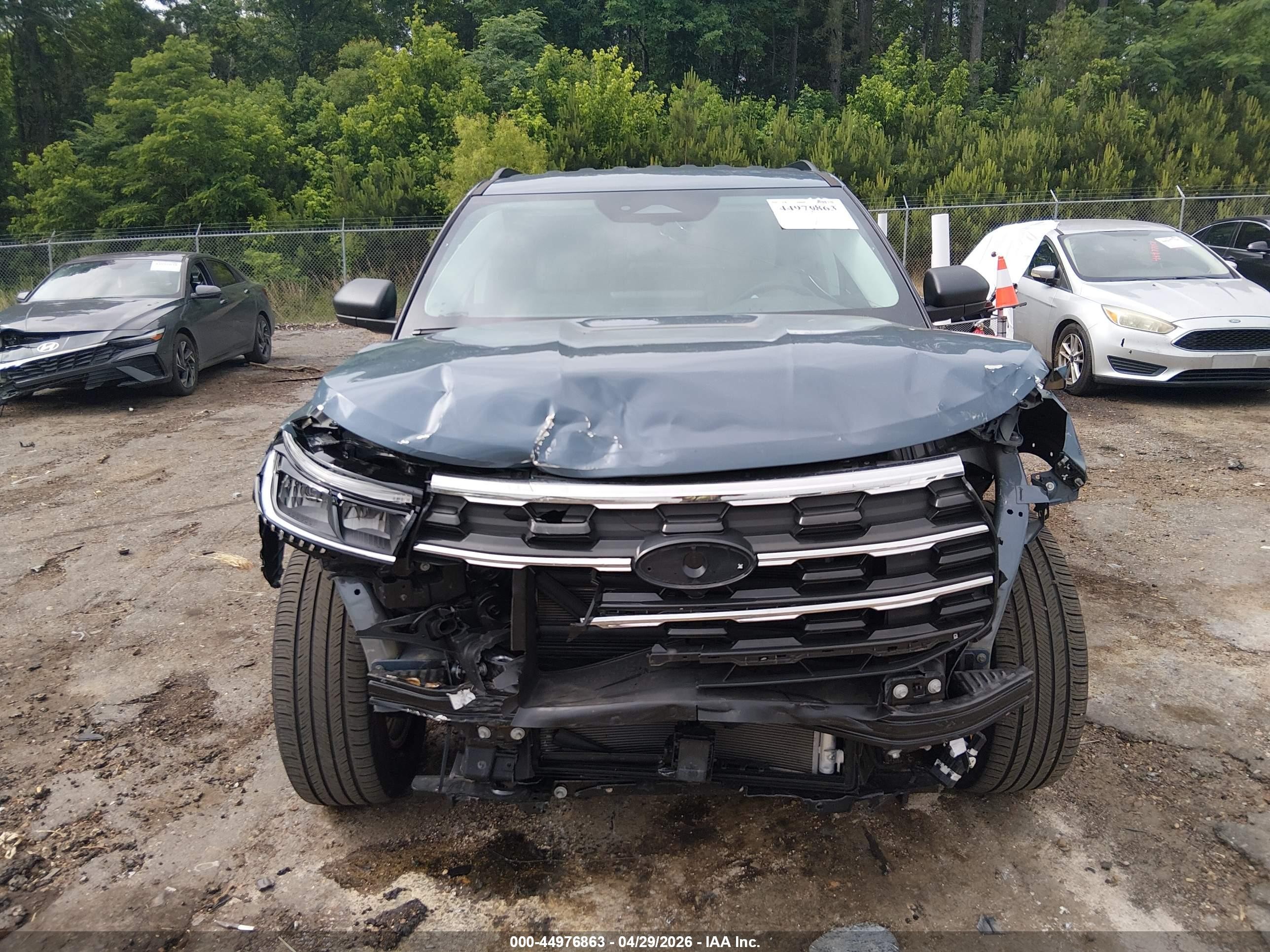 2025 Ford Explorer Active Blue vin: 1FMUK7DH1SGA47063