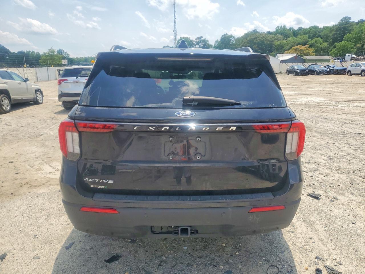 2025 Ford Explorer Active Black vin: 1FMUK7DH1SGC40510