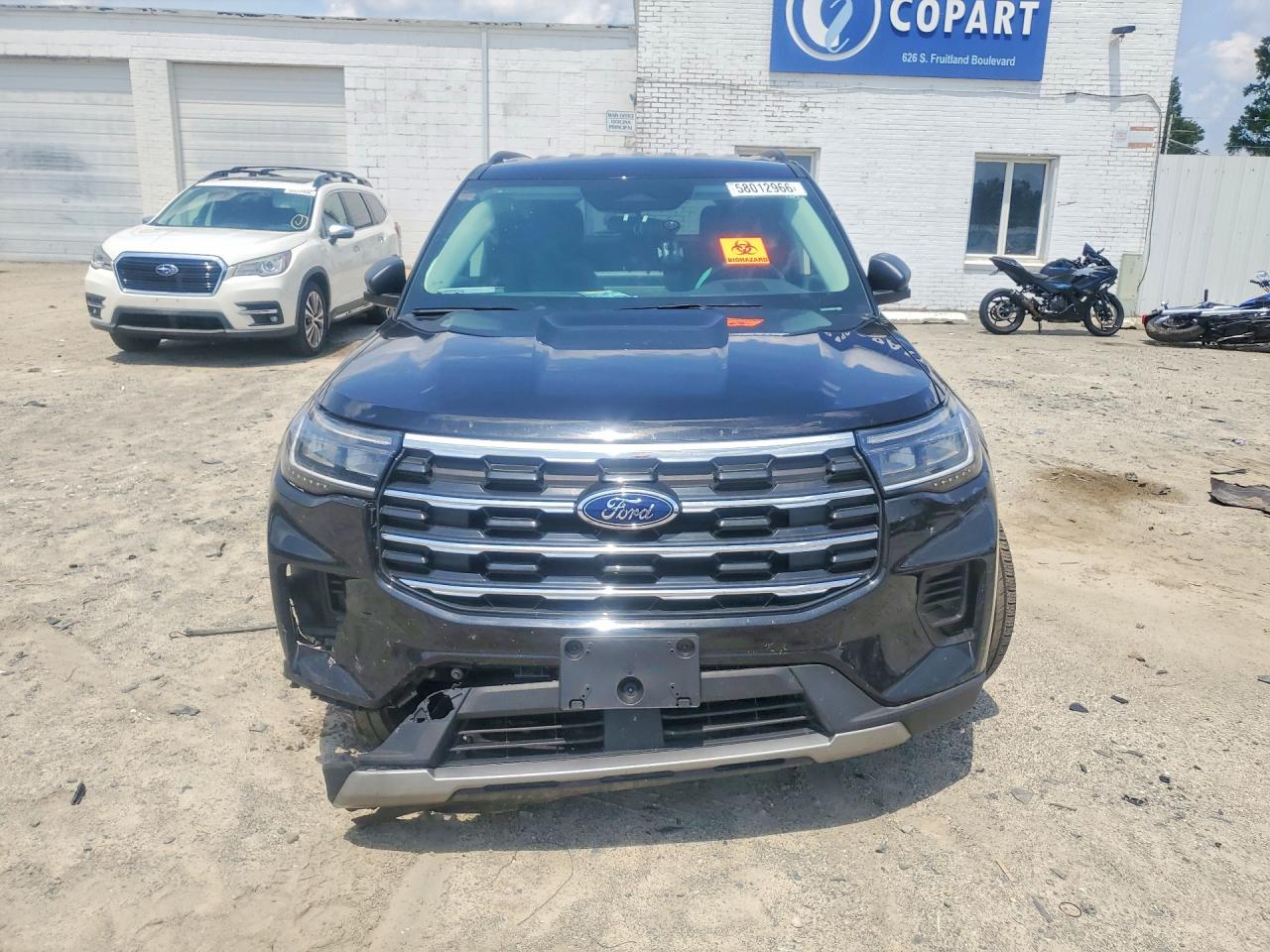 2025 Ford Explorer Active Black vin: 1FMUK7DH1SGC40510