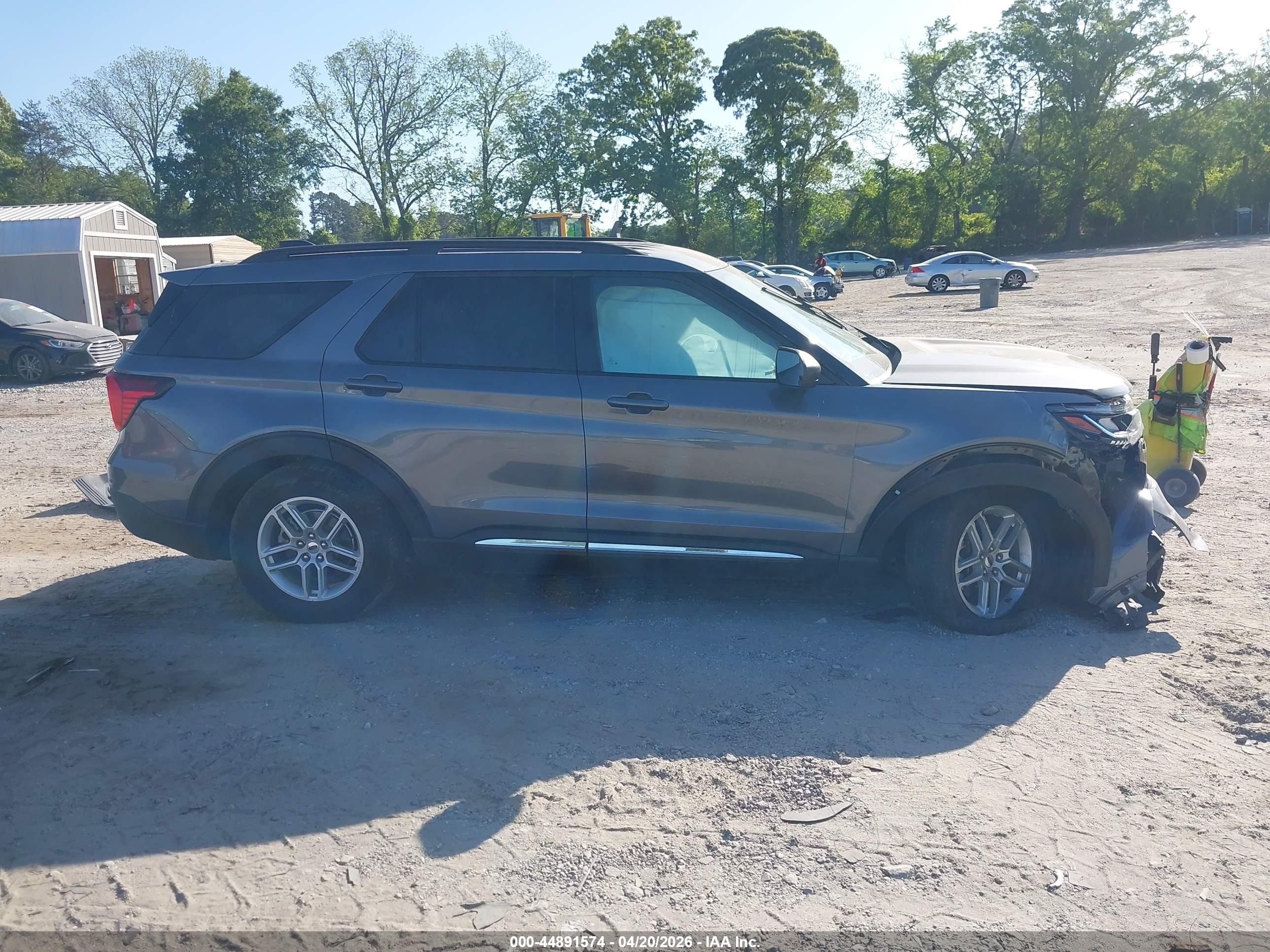 2025 Ford Explorer Active Серый vin: 1FMUK7DH2SGA19319
