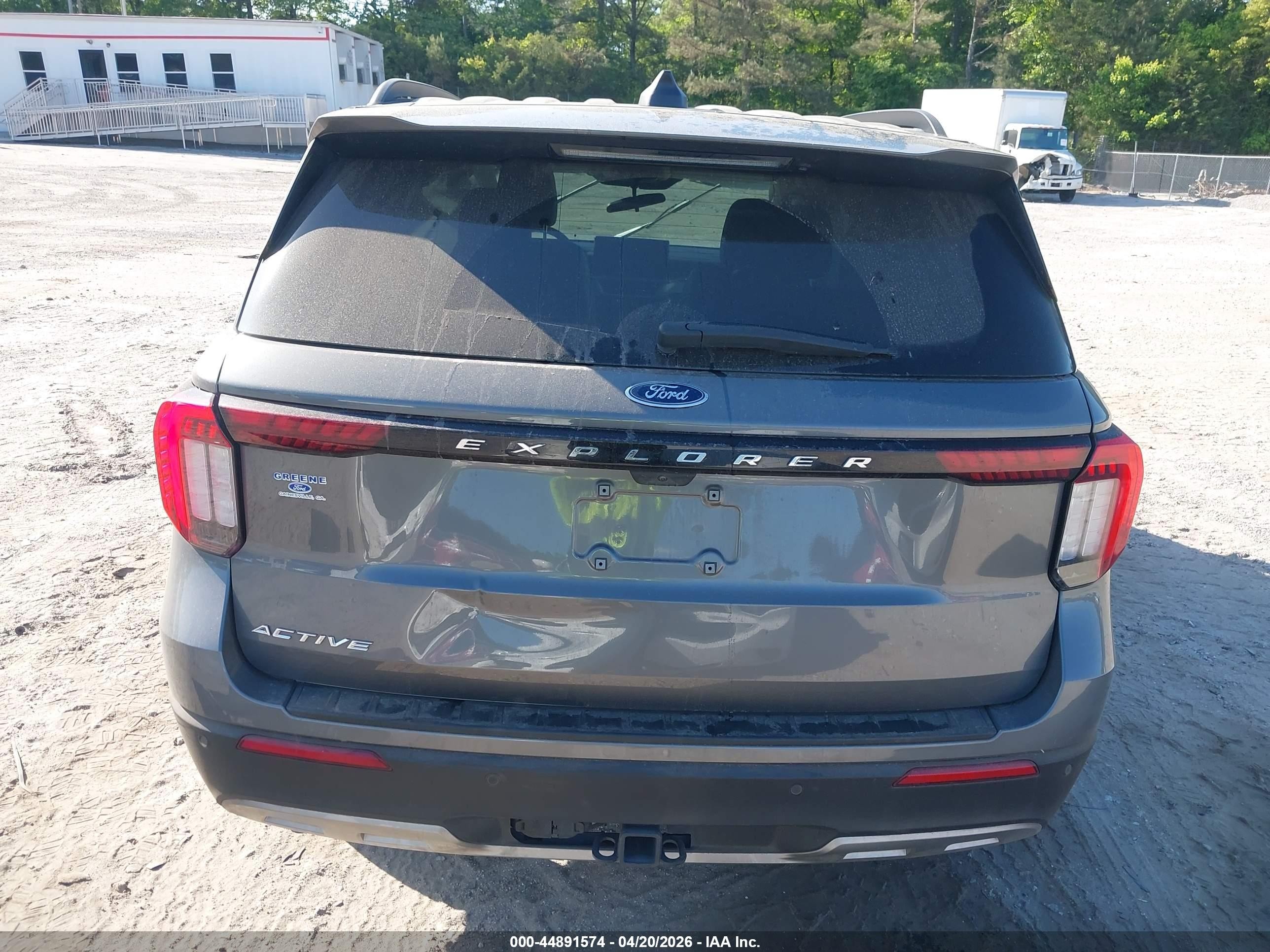 2025 Ford Explorer Active Серый vin: 1FMUK7DH2SGA19319