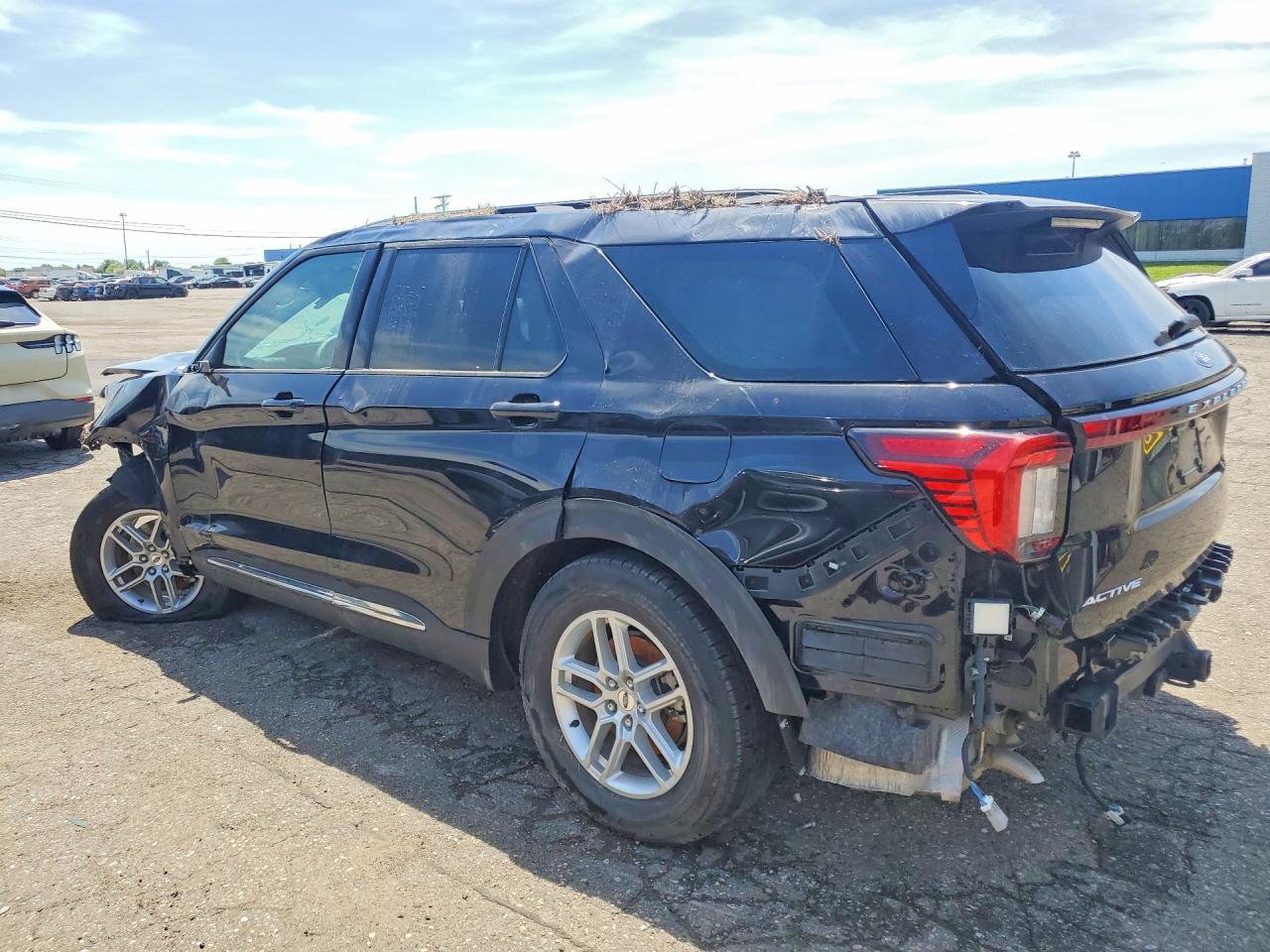 2025 Ford Explorer Active Black vin: 1FMUK7DH3SGA00181