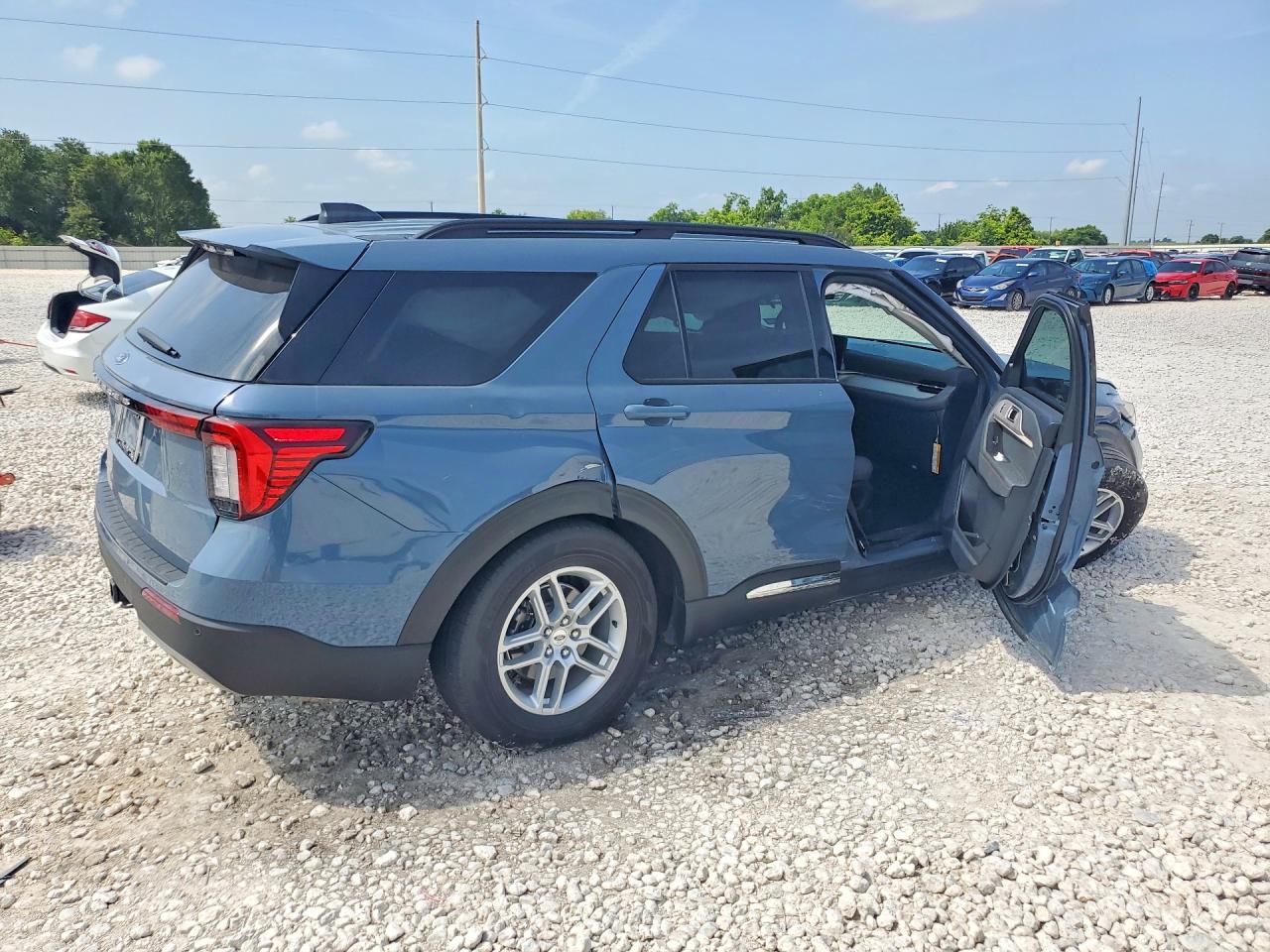 2025 Ford Explorer Active Blue vin: 1FMUK7DH6SGA42408